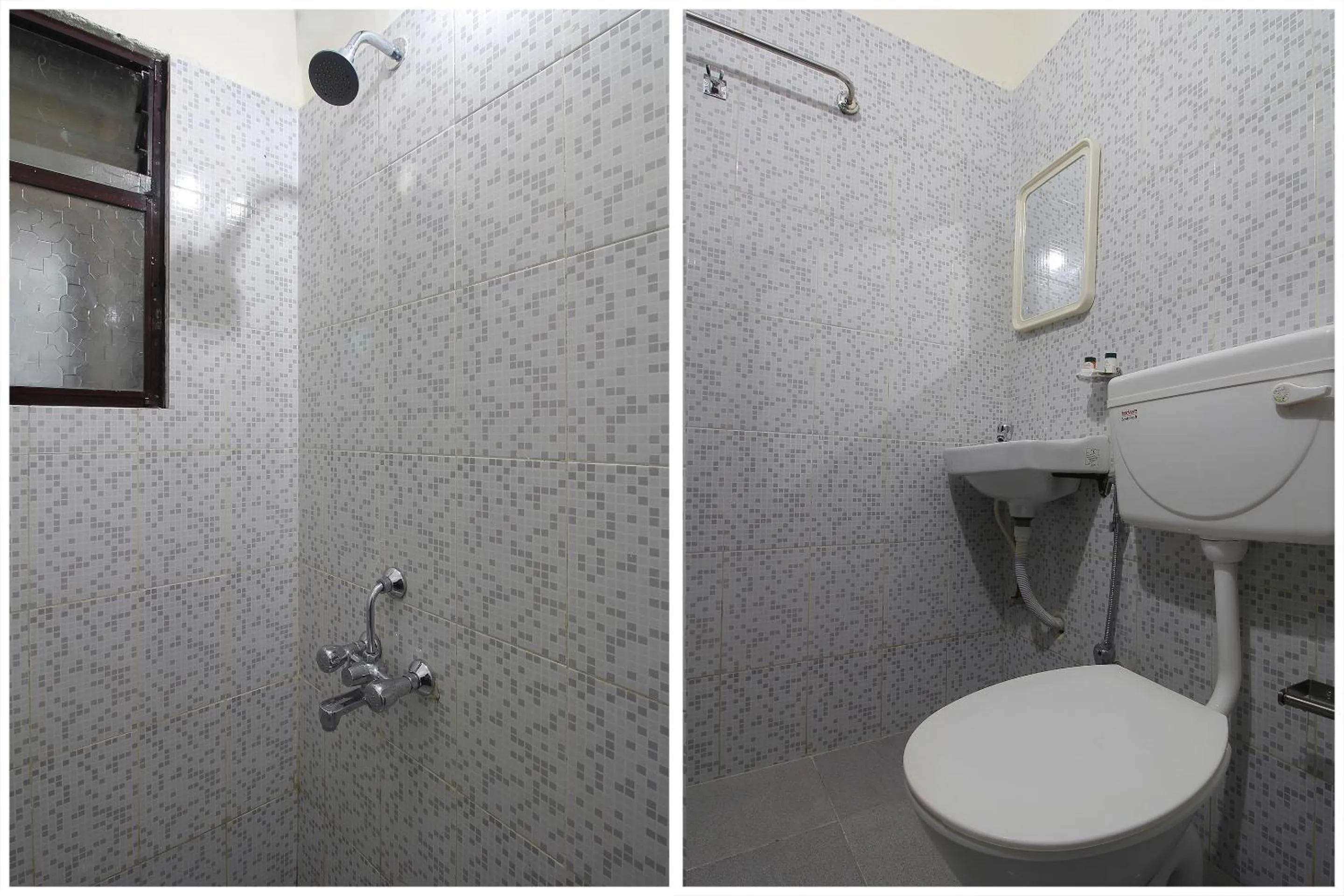 Bathroom in Hotel O Galaxy Near INOX