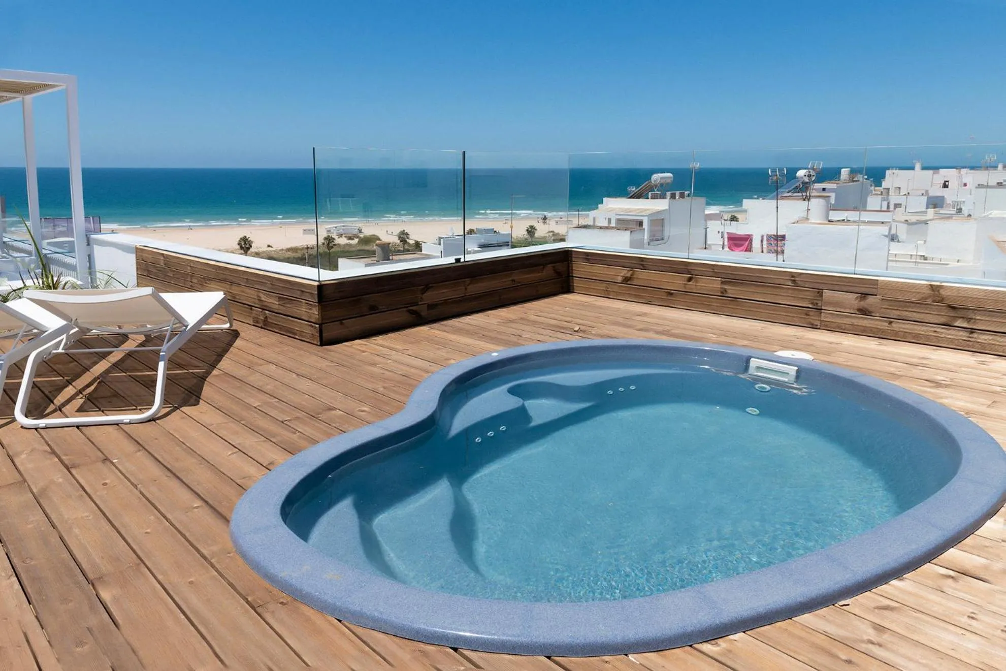 Balcony/Terrace in Alzocaire Hostal Boutique