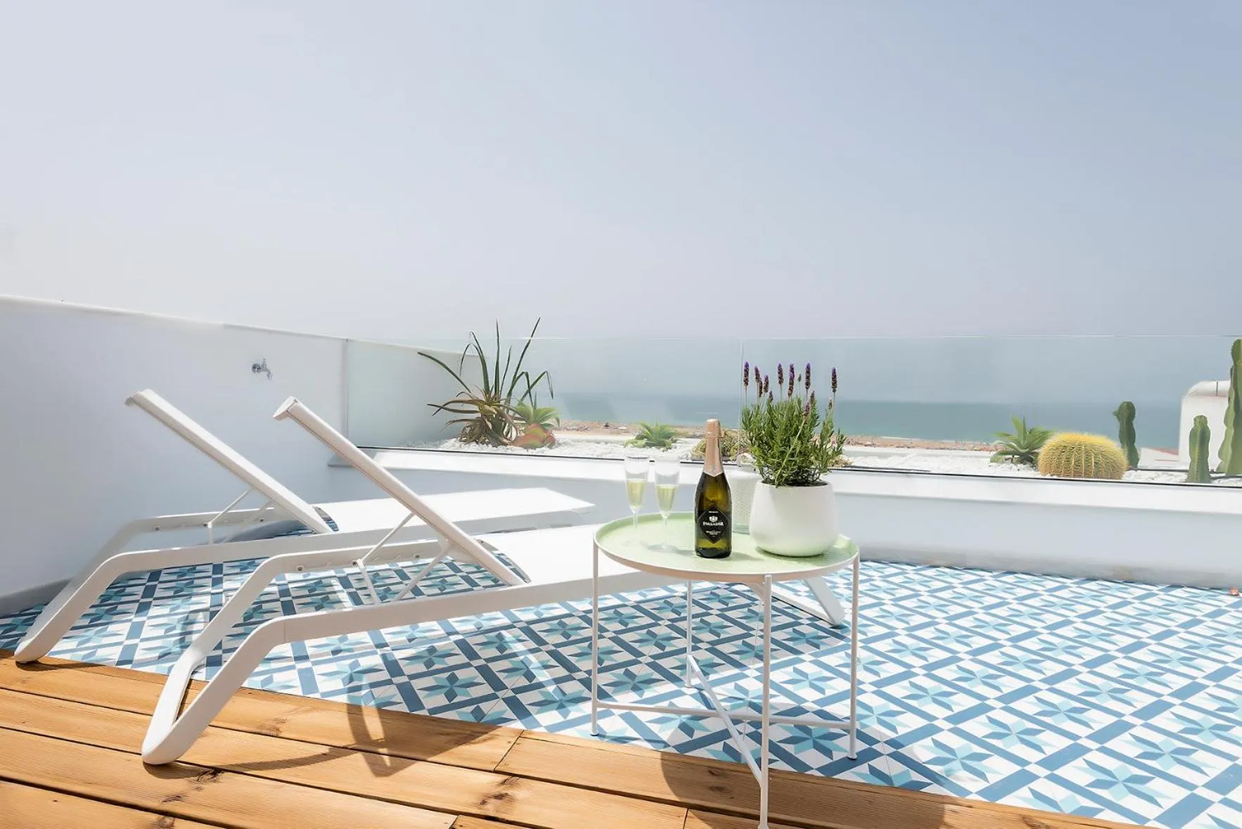 Balcony/Terrace in Alzocaire Hostal Boutique