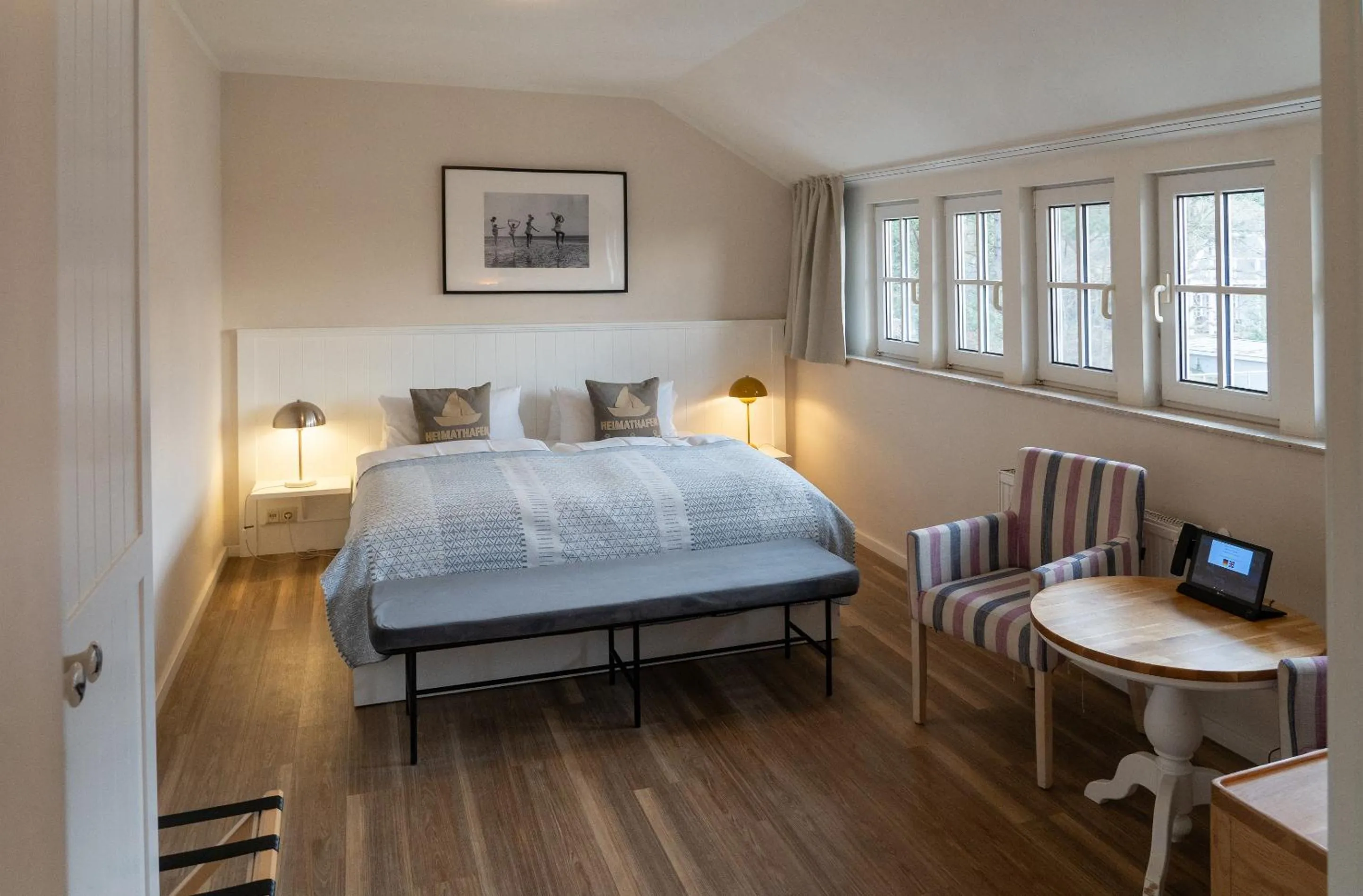 Bed in Strandhaus Ahrenshoop