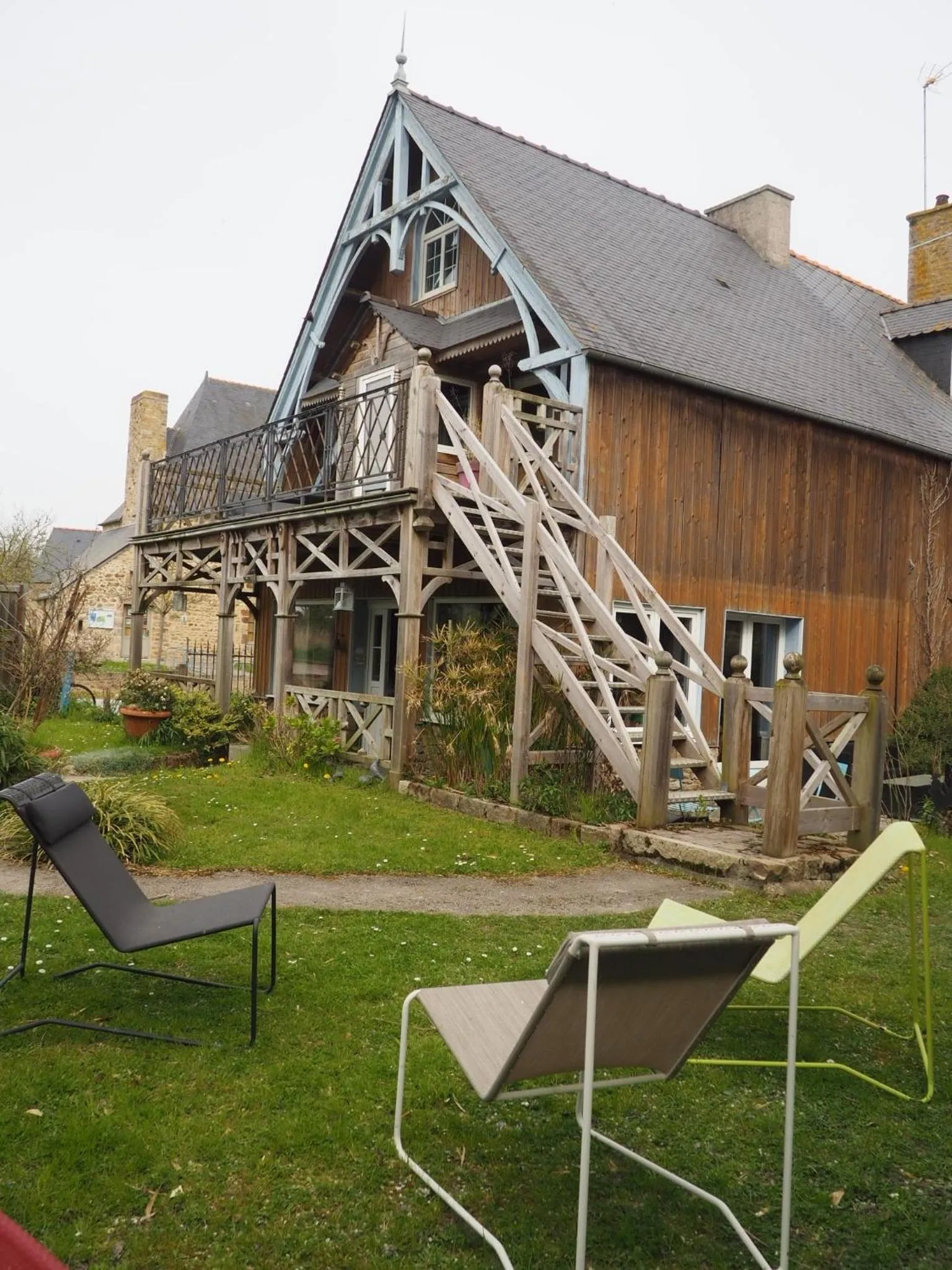 Garden in Chambres d'Hôtes Fleur de Sel
