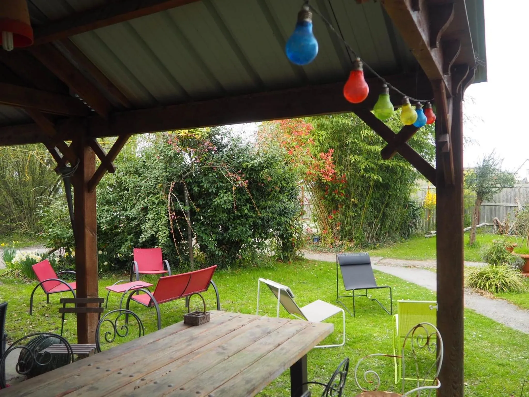 Garden in Chambres d'Hôtes Fleur de Sel