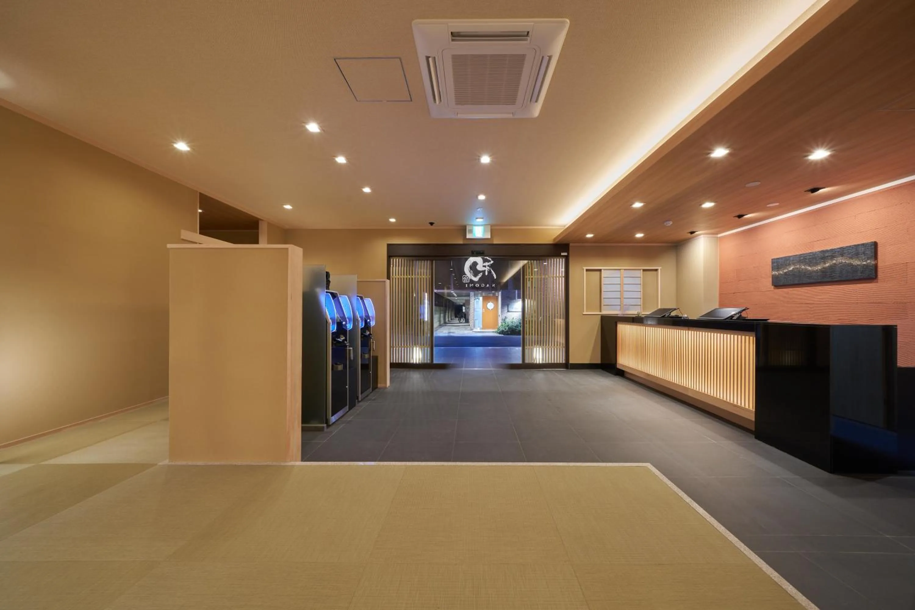 Lobby or reception in Welina Hotel Shinsaibashi NAGOMI