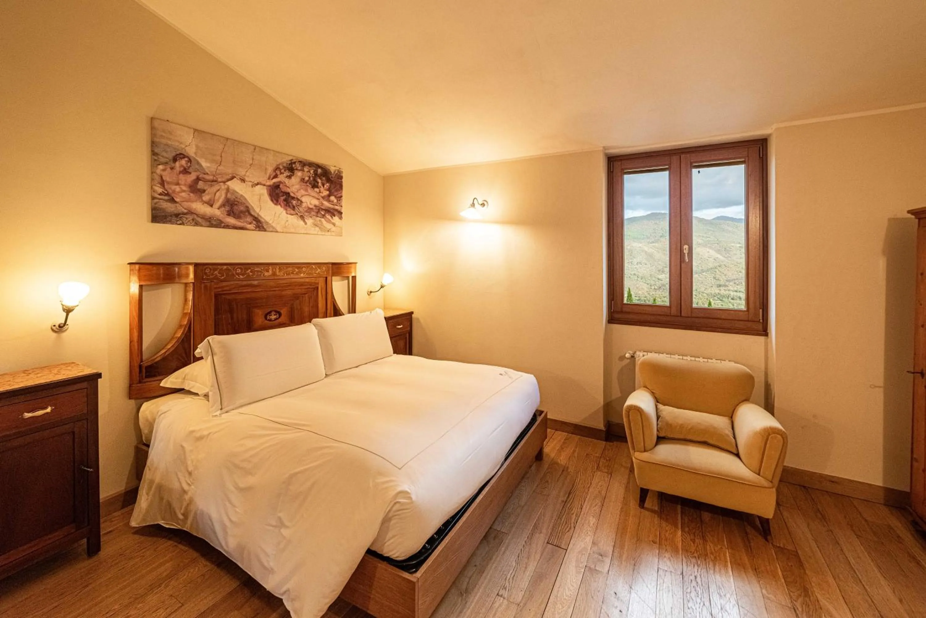 Bed in Agriturismo La Cerra