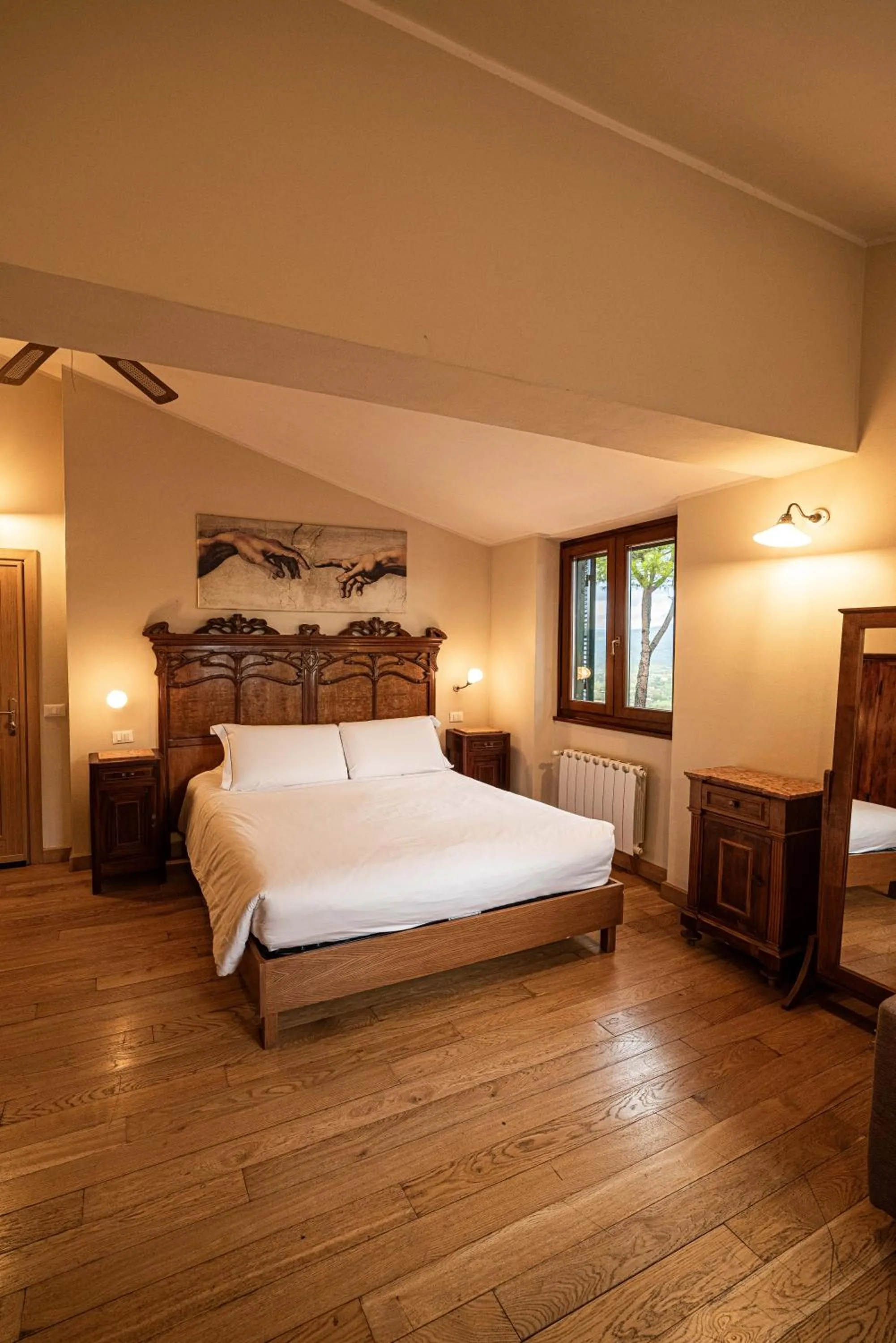 Bed in Agriturismo La Cerra