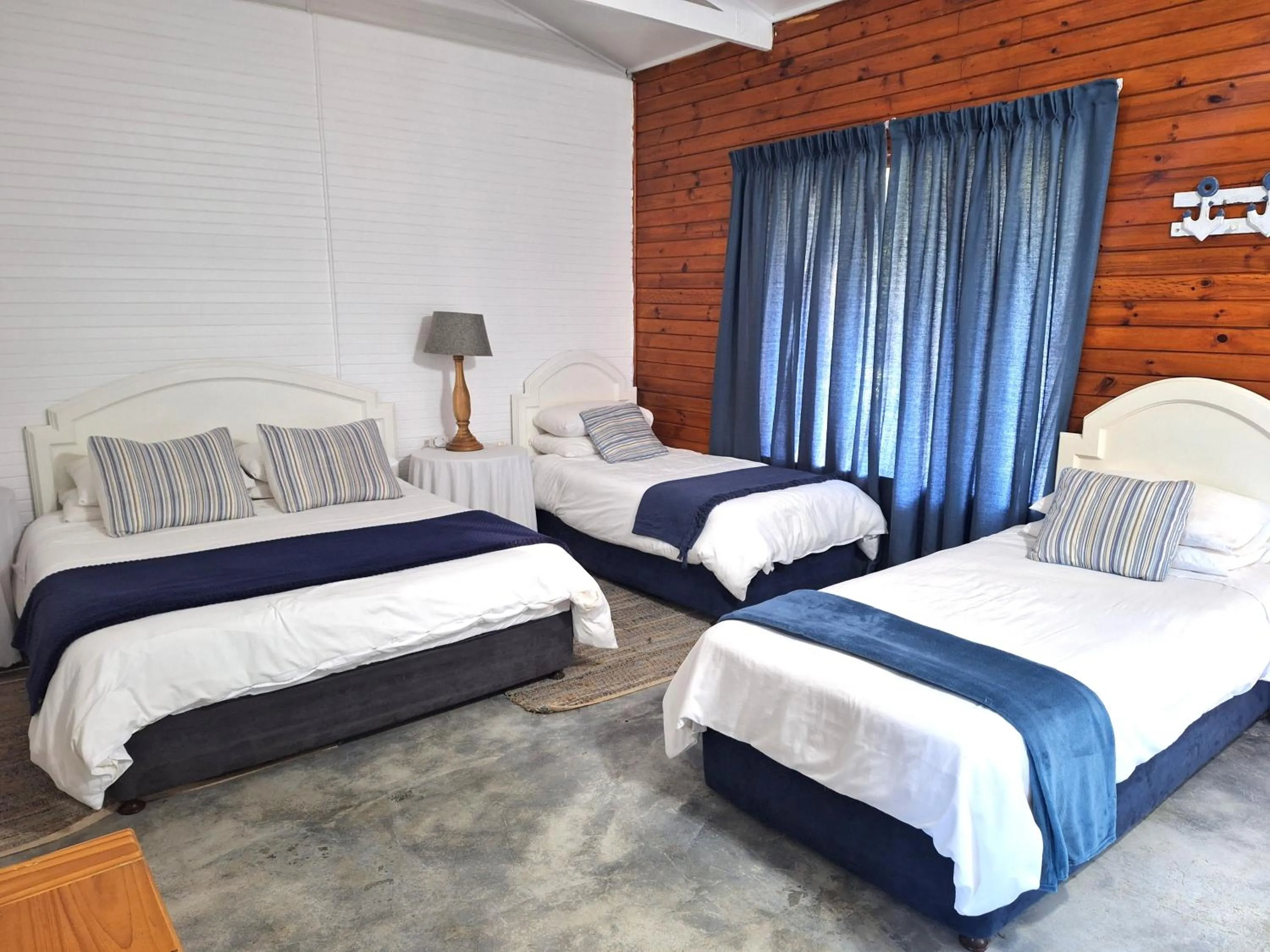 Bed in Plett Forest Cabins