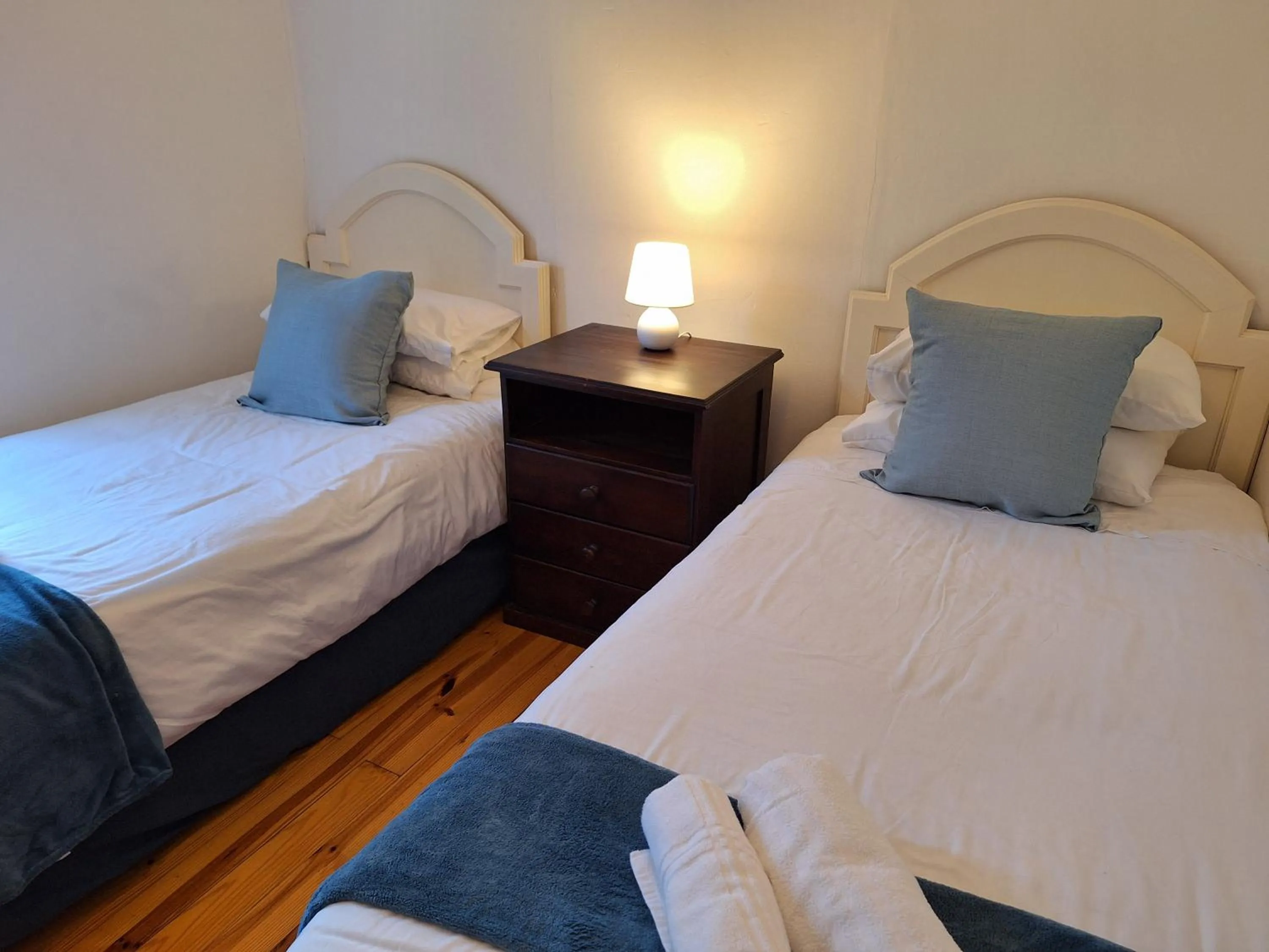 Bed in Plett Forest Cabins