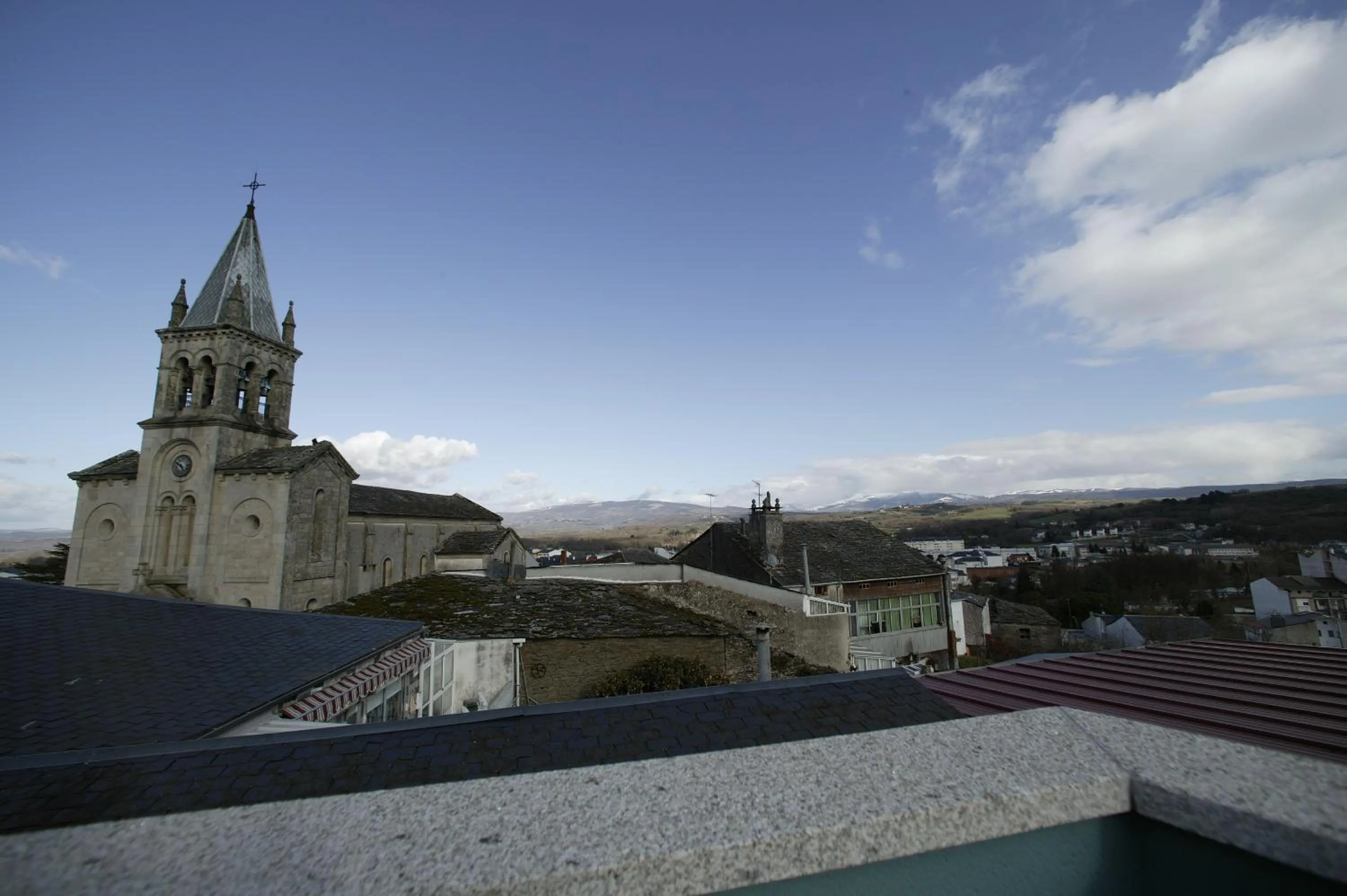 Balcony/Terrace in Albergue O Durmiñento