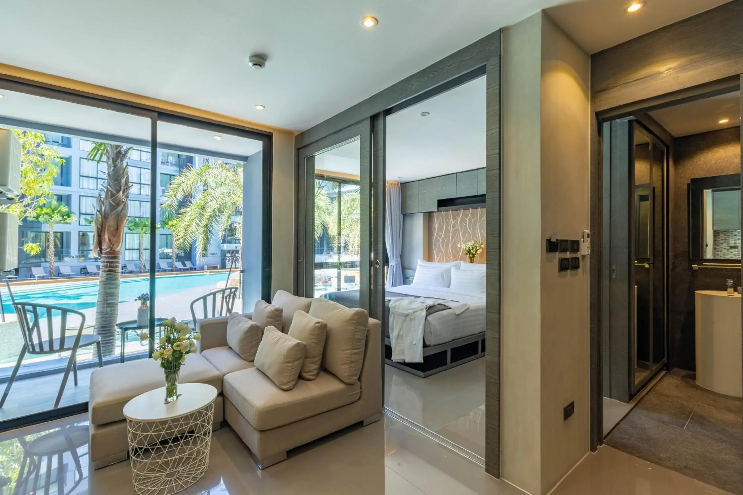 Junior Suite Pool View in Citygate Kamala Resort and Residence - Official Account Junior Suite Pool View in Citygate Kamala Resort and Residence - Official Account