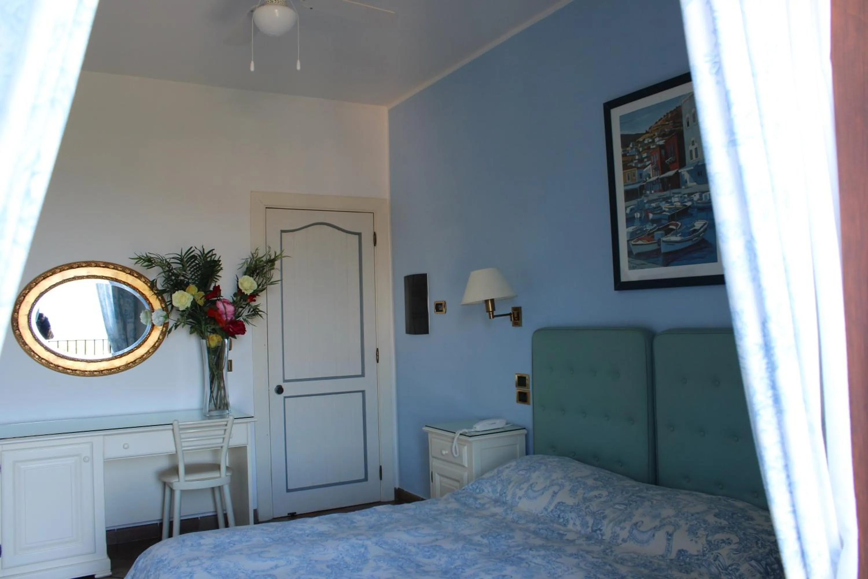 Bed in Hotel Hermitage