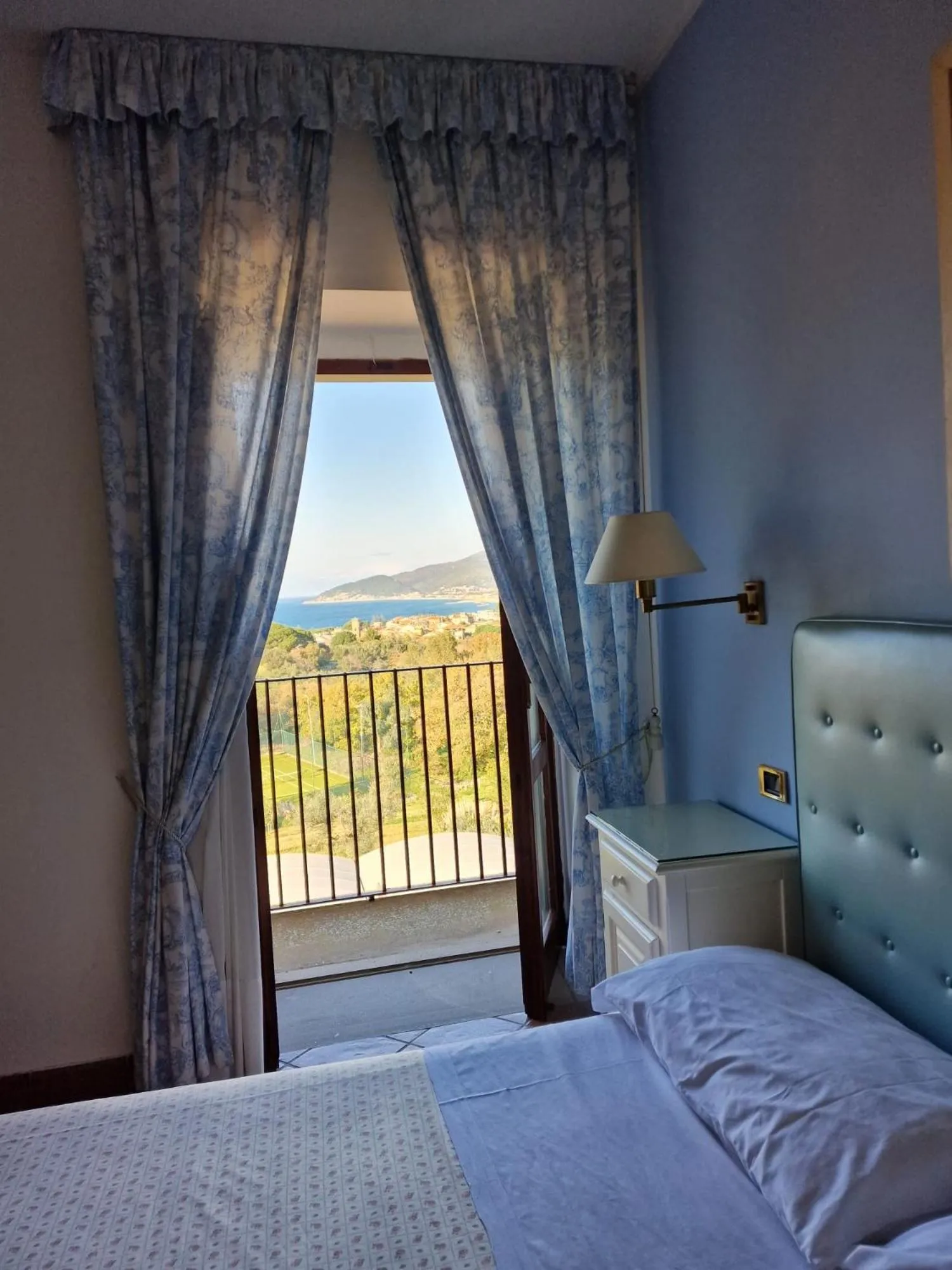 Bed in Hotel Hermitage