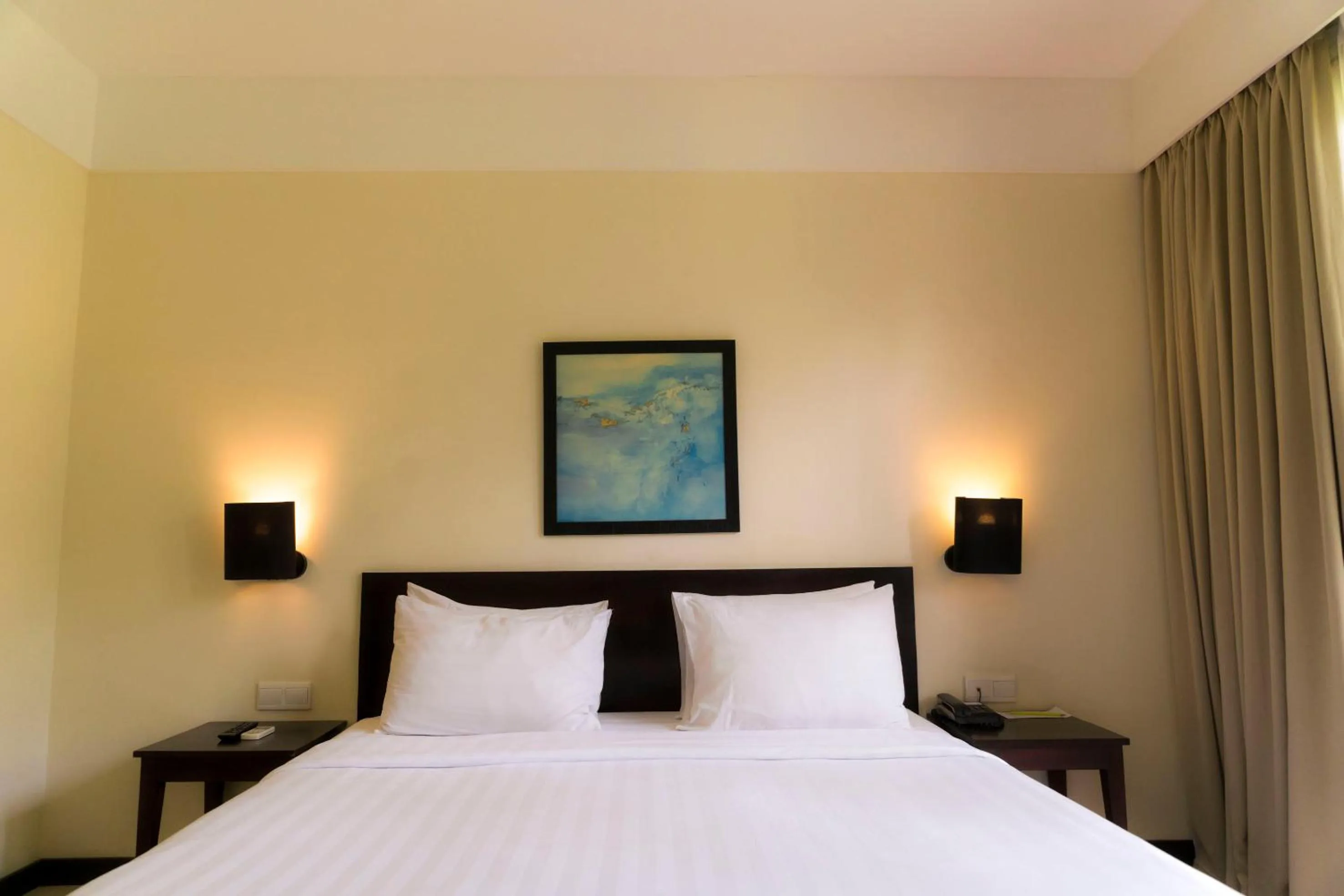 Bed in Ketapang Indah Hotel