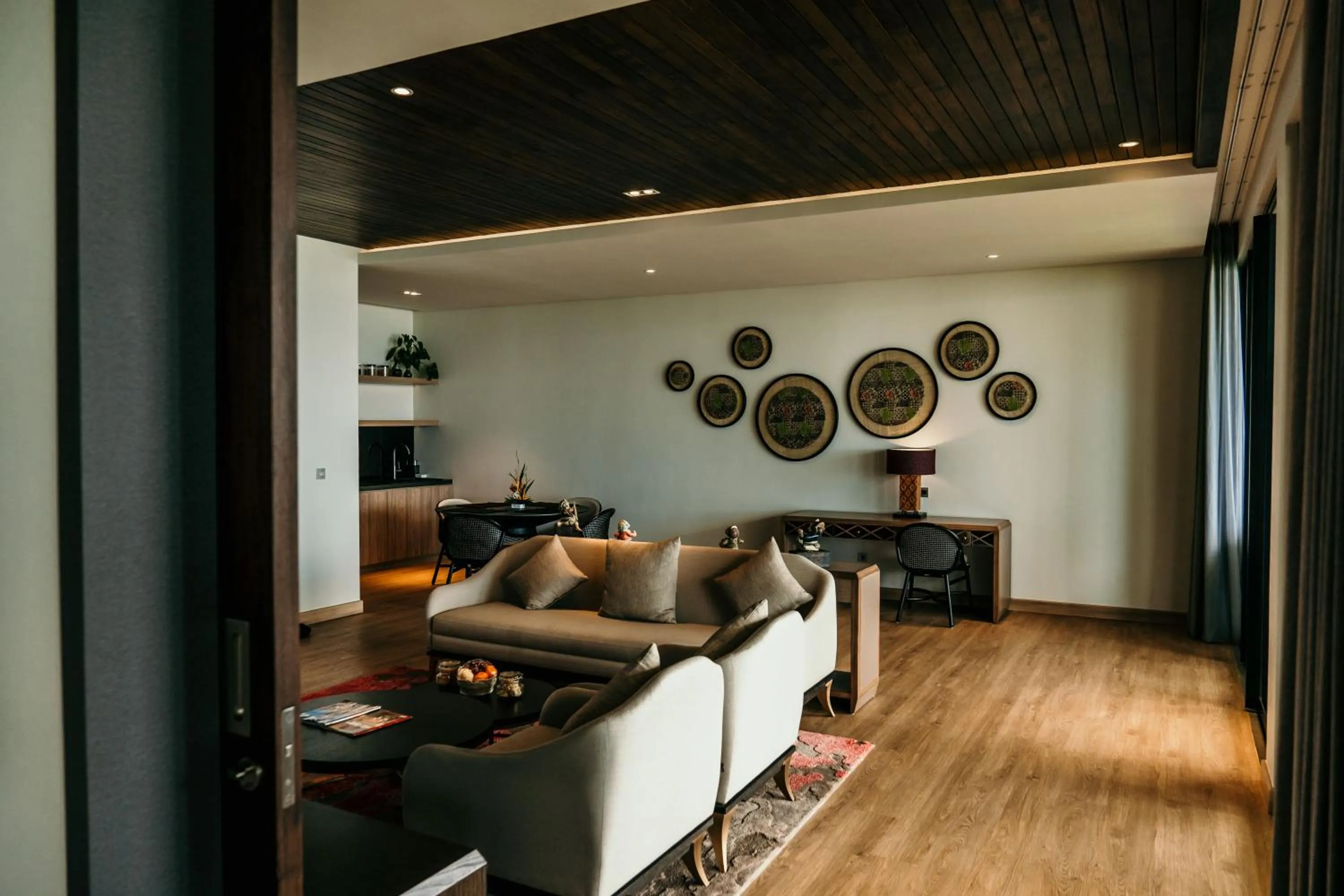 Living room in Ketapang Indah Hotel