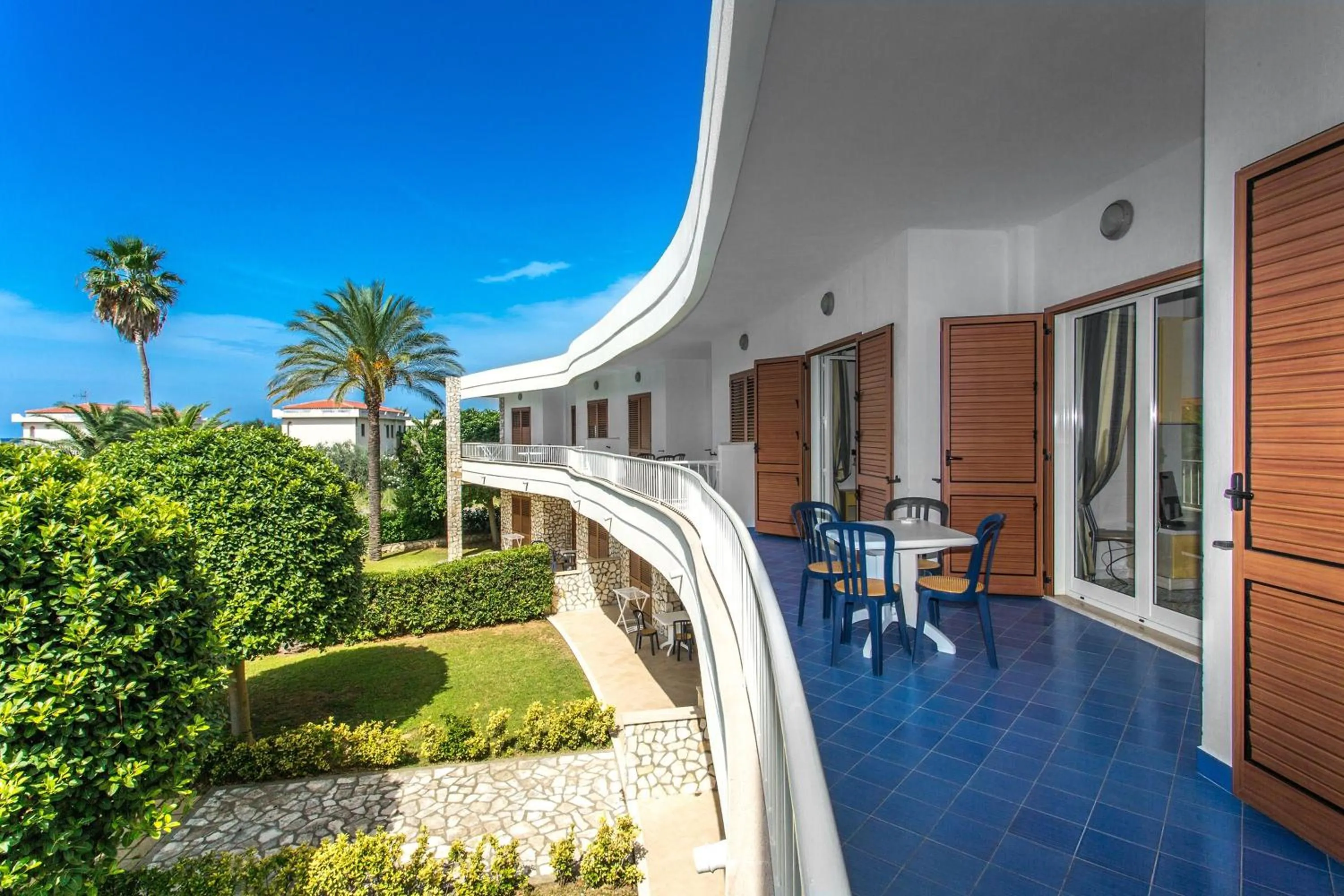 Balcony/Terrace in Club Residence La Castellana Mare