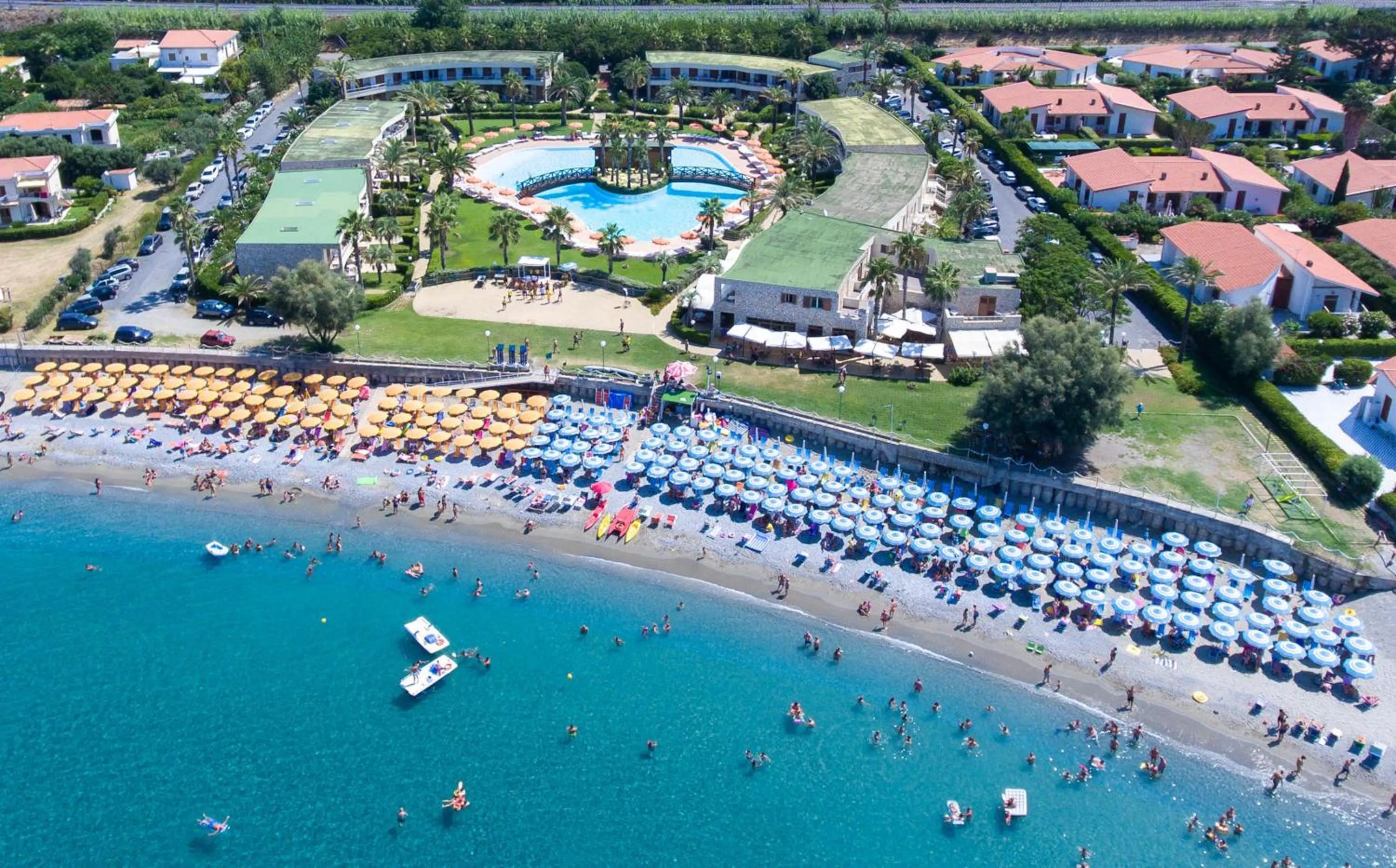Bird's eye view in Club Residence La Castellana Mare