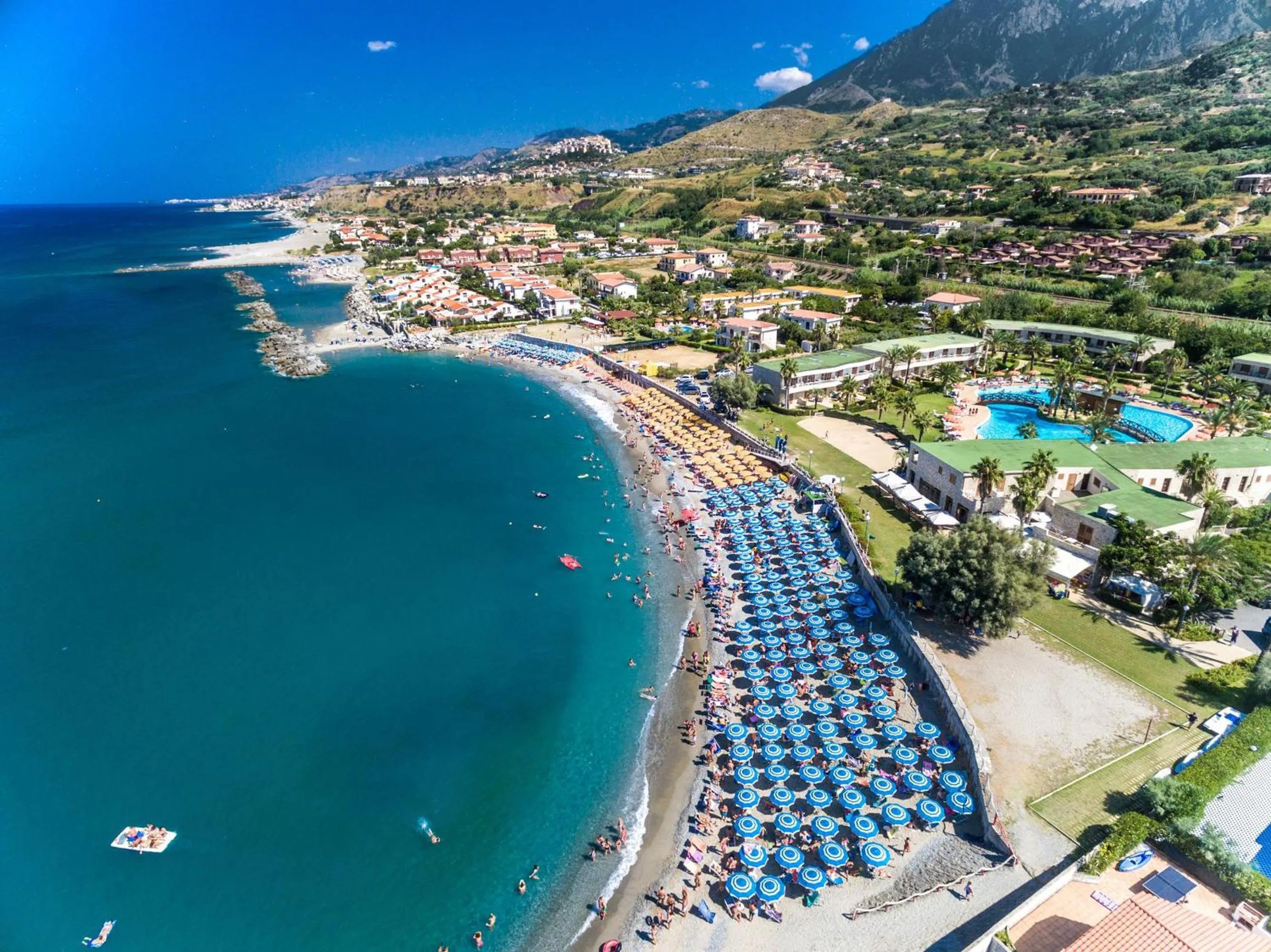 Bird's eye view in Club Residence La Castellana Mare