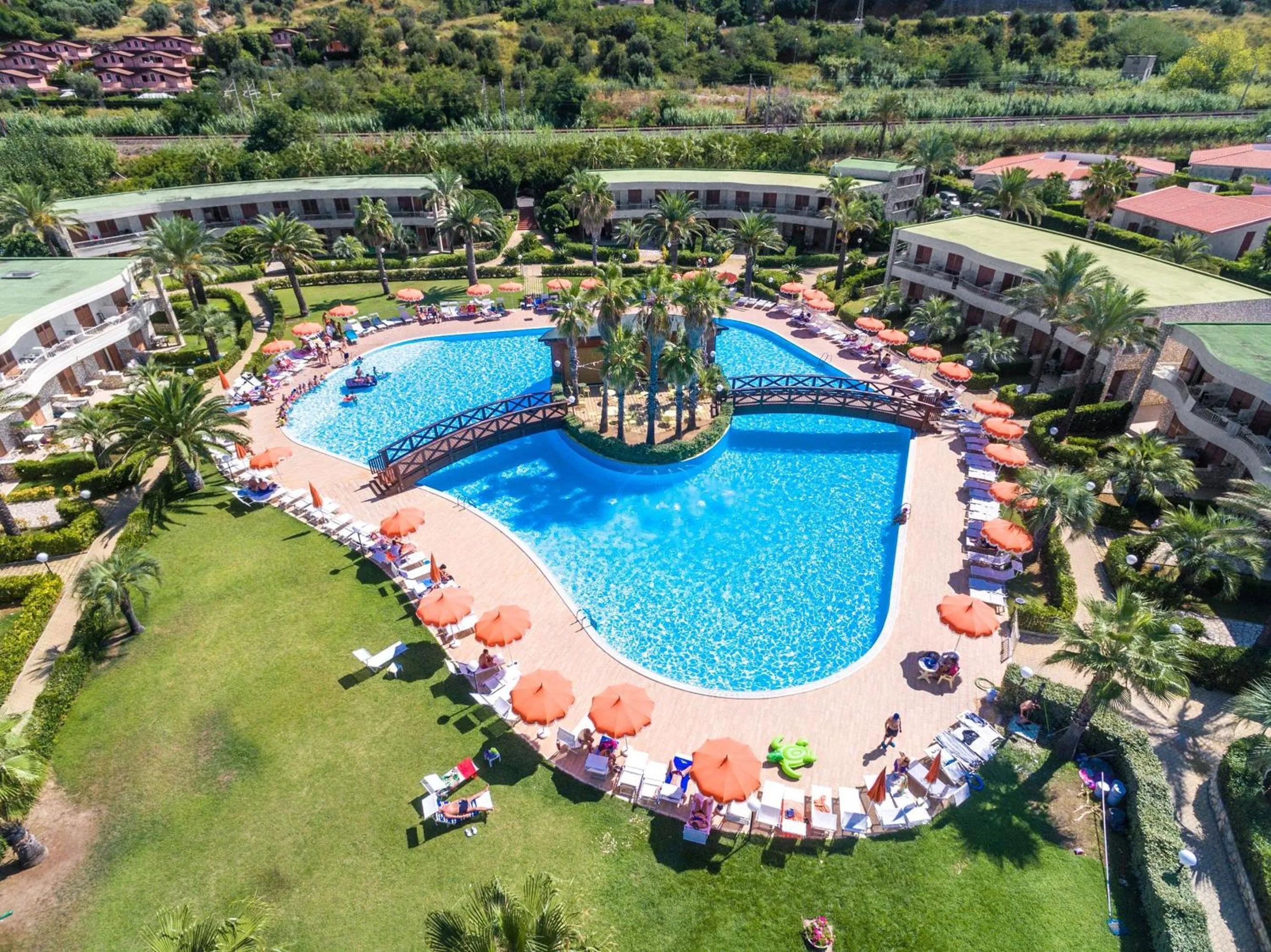 Bird's eye view in Club Residence La Castellana Mare