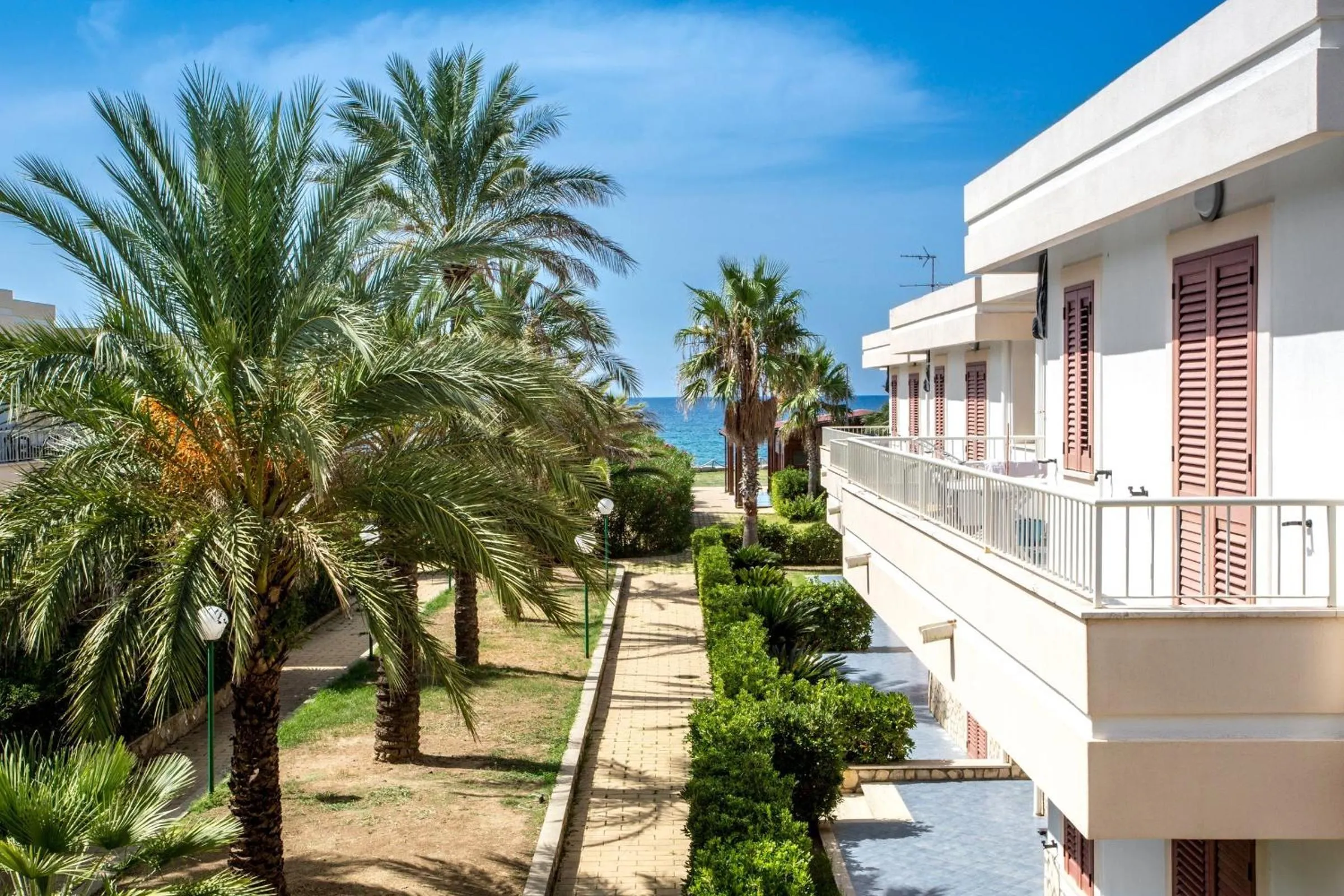 Balcony/Terrace in Club Residence La Castellana Mare