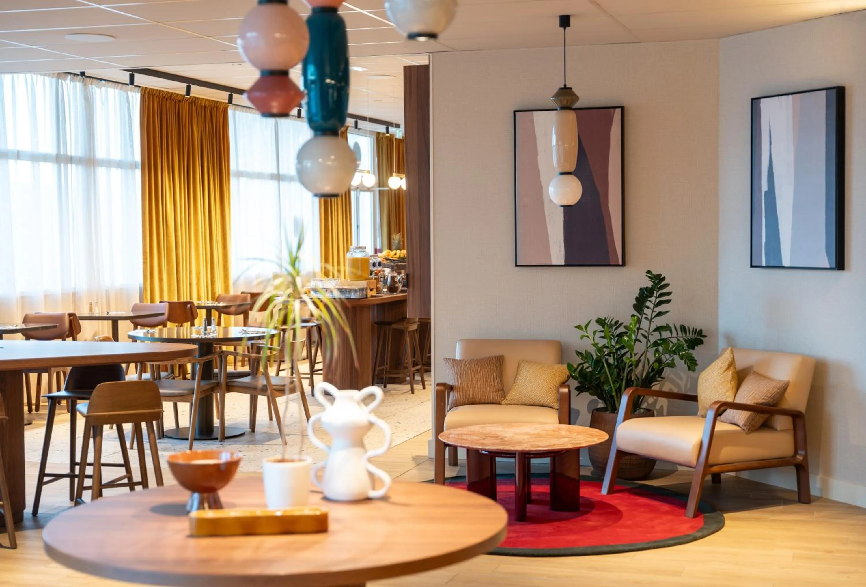 Living room in Novotel Nantes Centre Bord de Loire