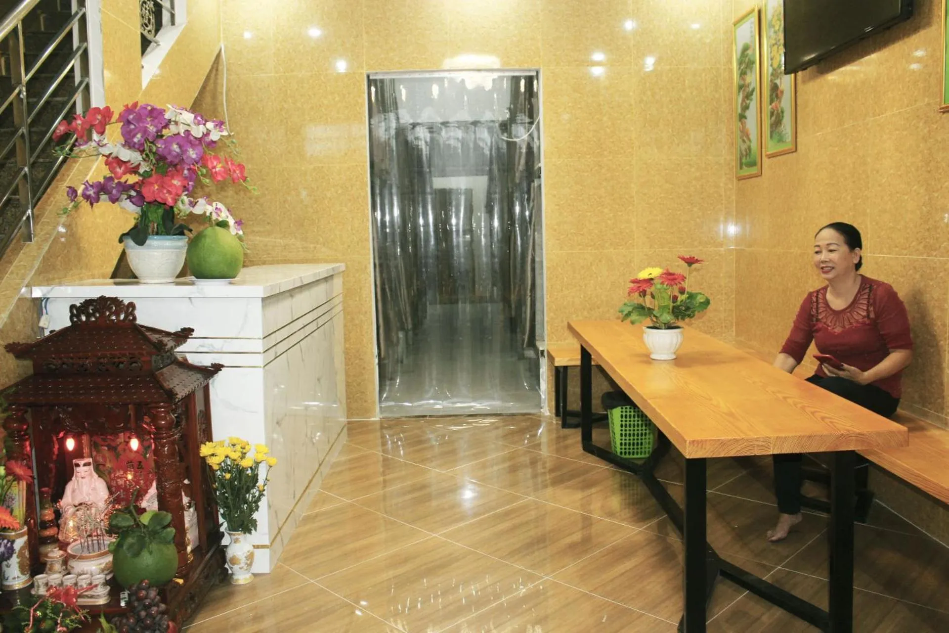 Lobby or reception in Saigon City Center Hostel