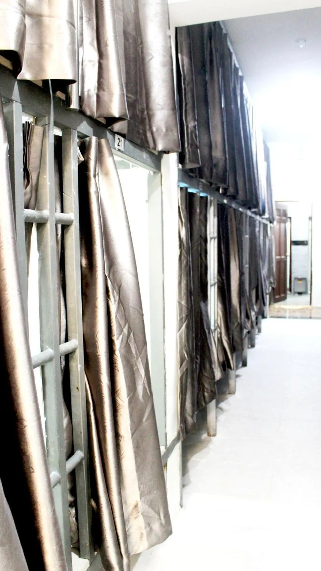 bunk bed in Saigon City Center Hostel