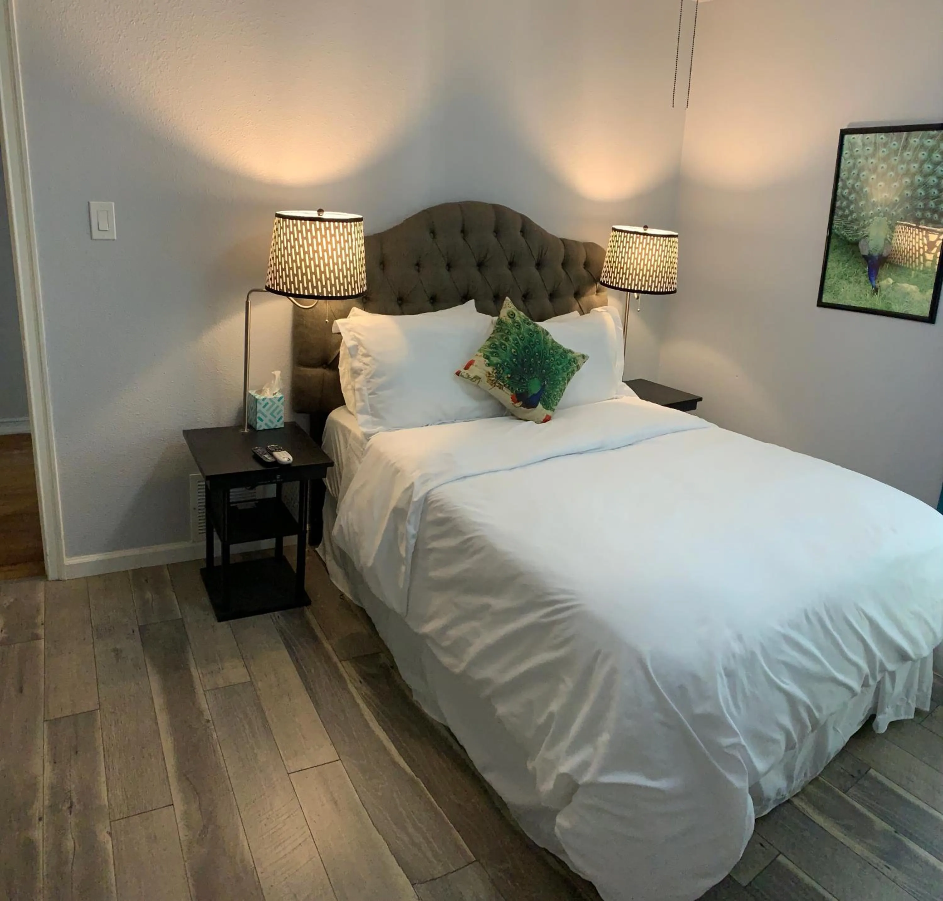 Bed in The Peahen House