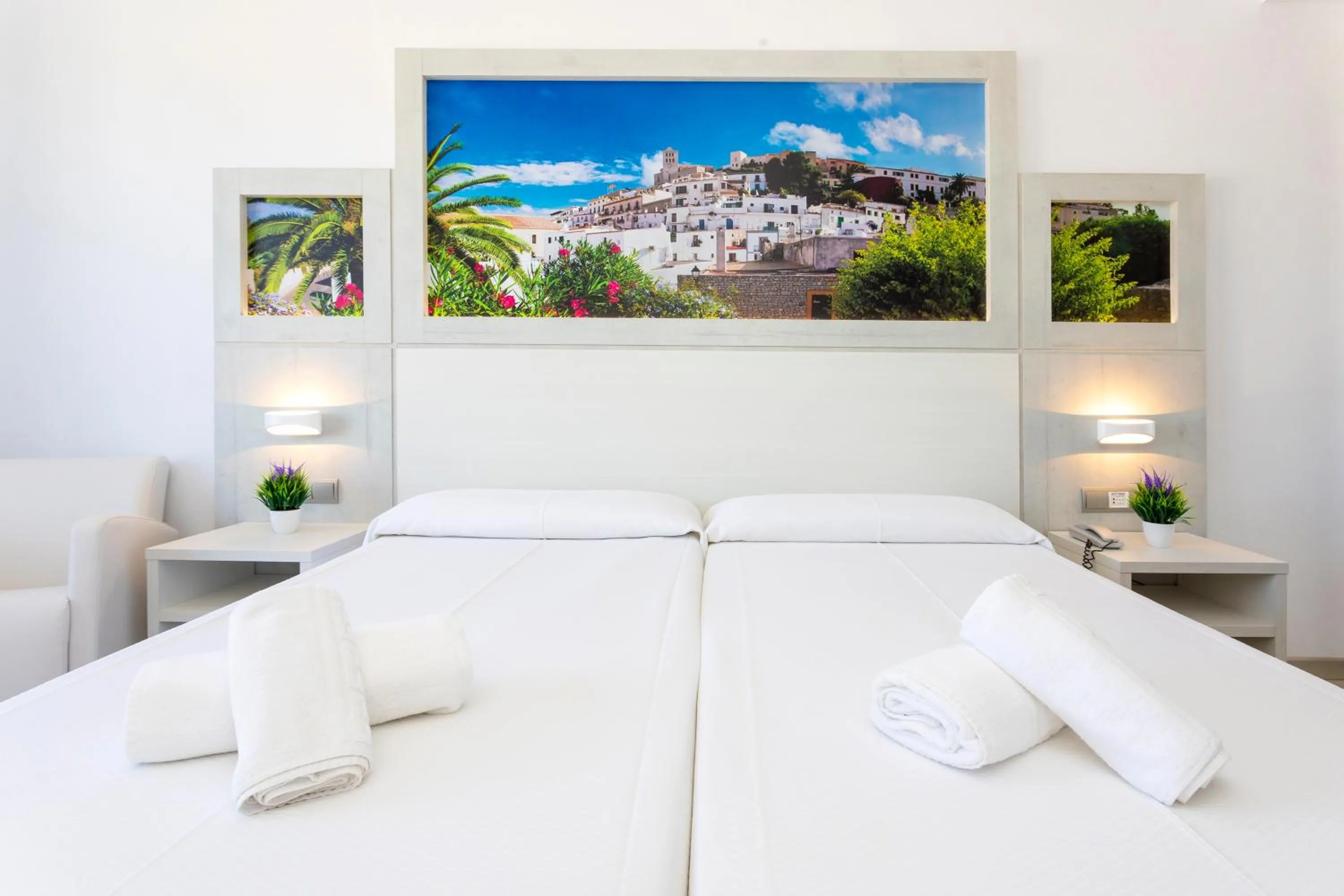 Bed in Hostal Molins Park