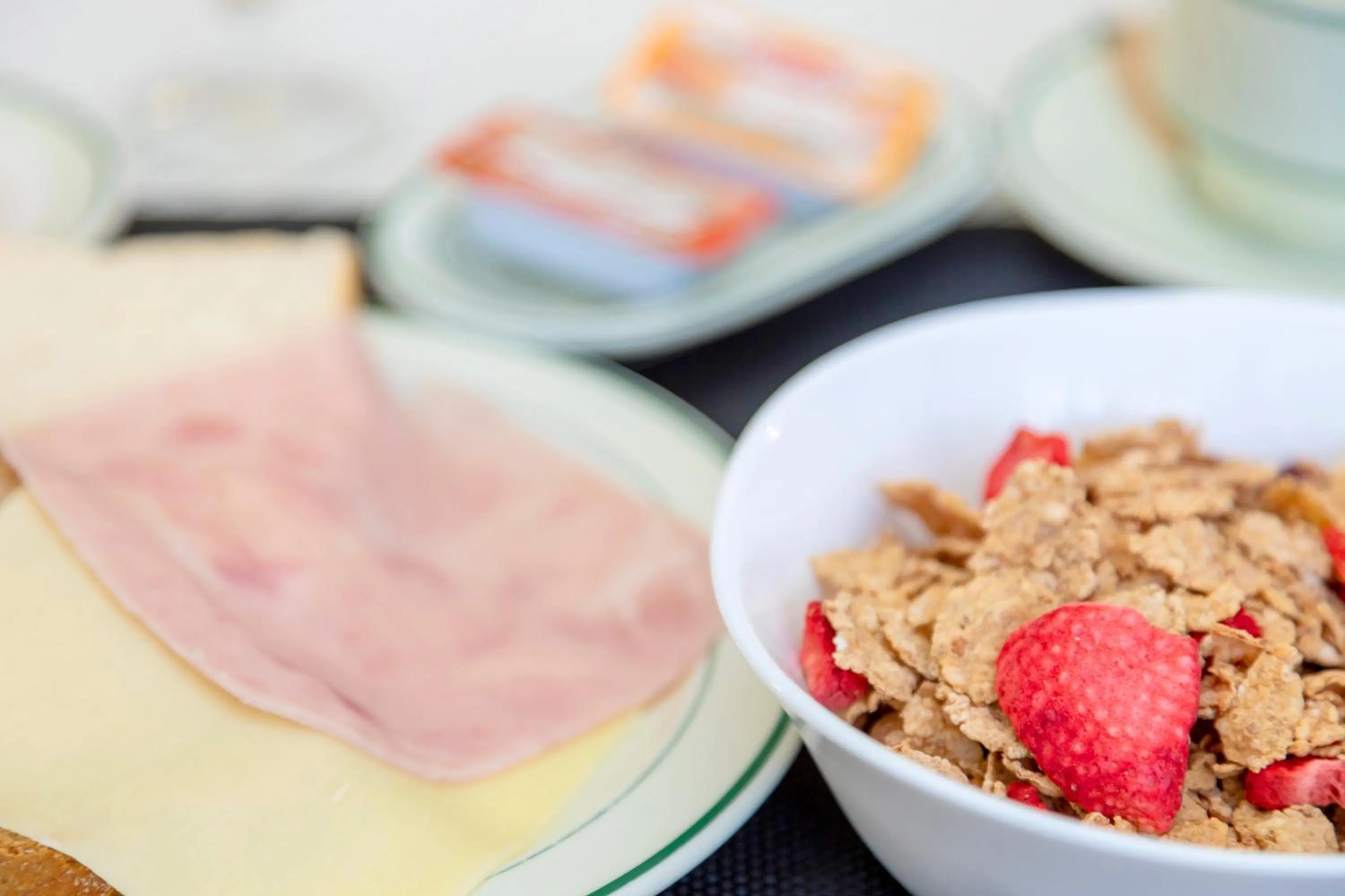 Buffet breakfast in Hostal Molins Park