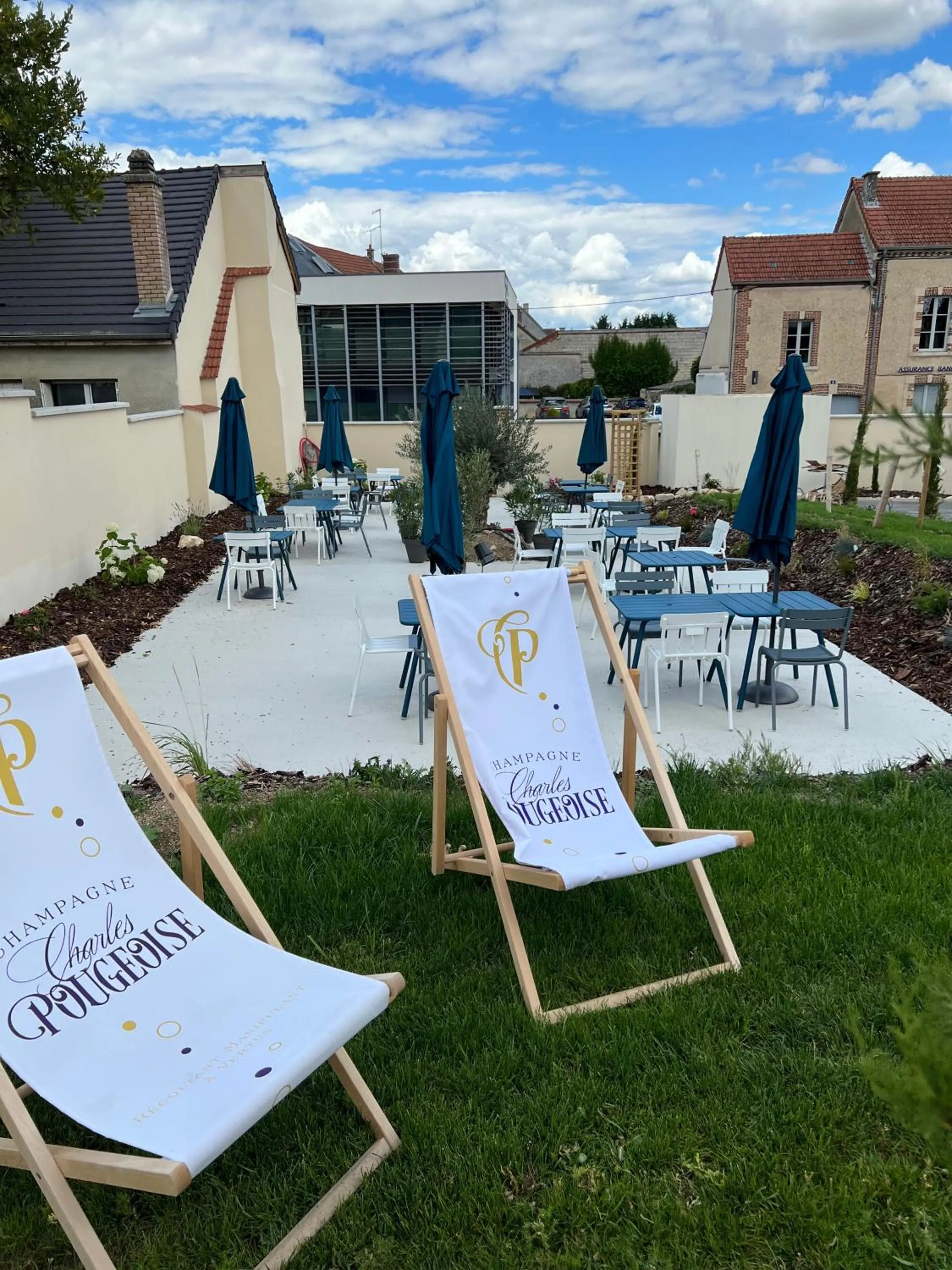 Balcony/Terrace in Best Western Le Relais du Vigneron
