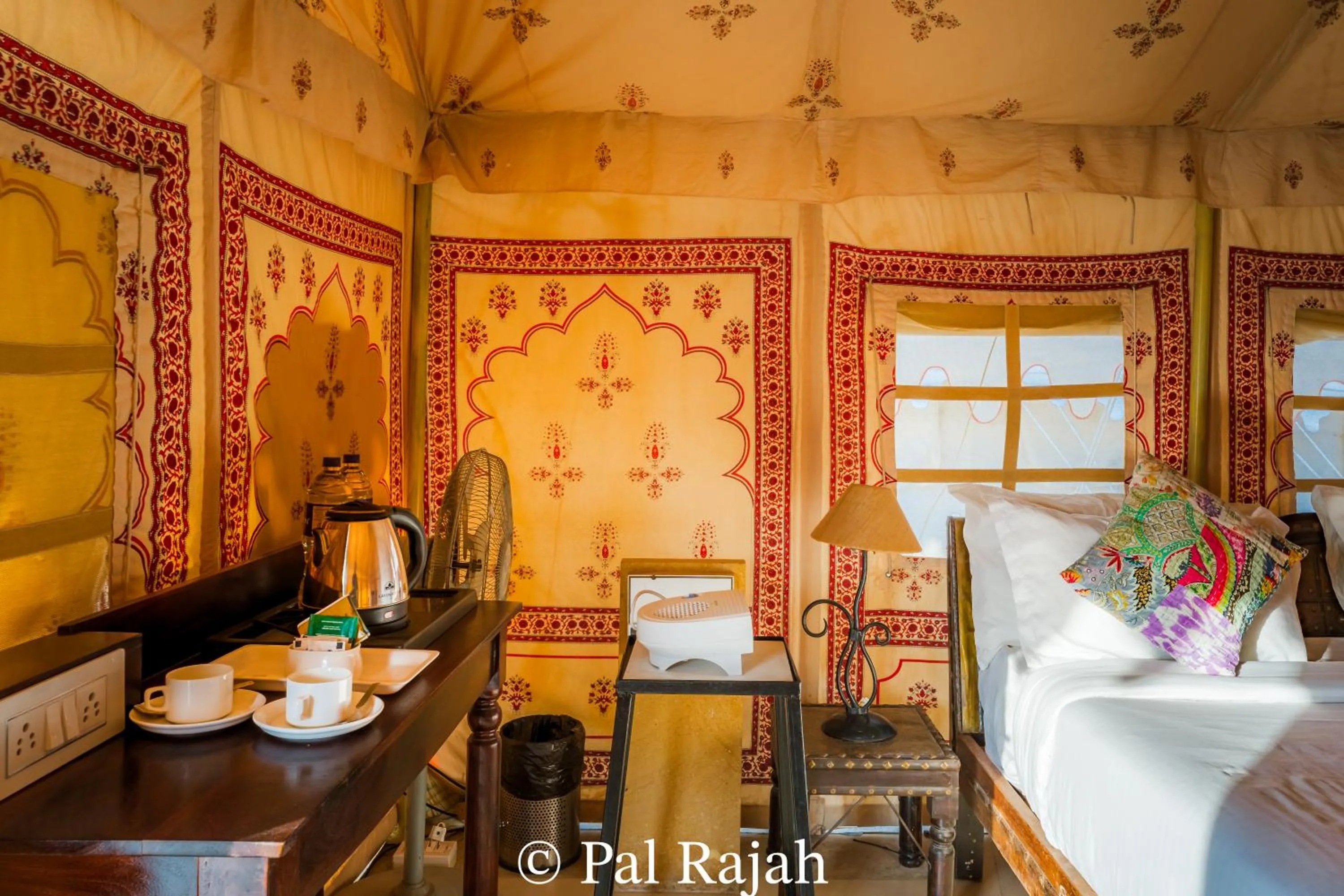 Bedroom, Bed in Pal Rajah Desert Camp