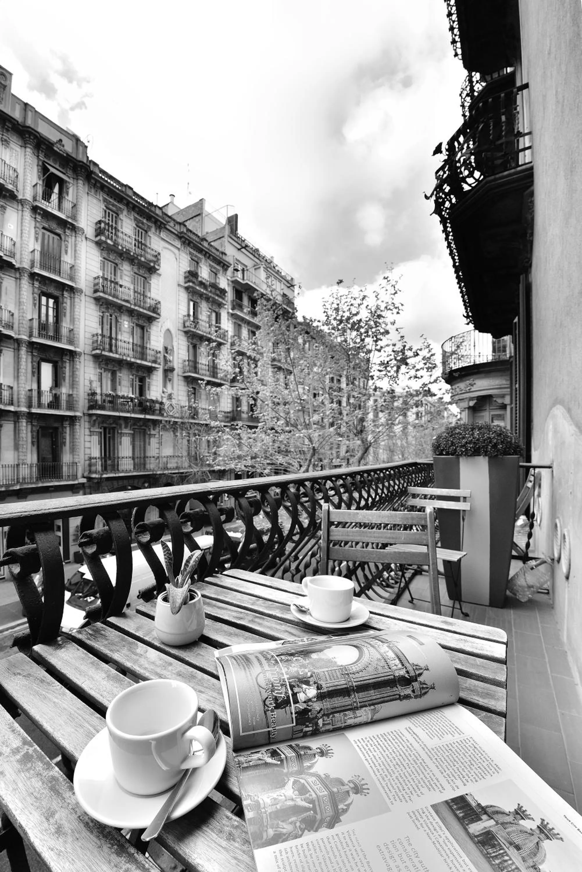 Balcony/Terrace in Mihlton Barcelona Boutique B&B