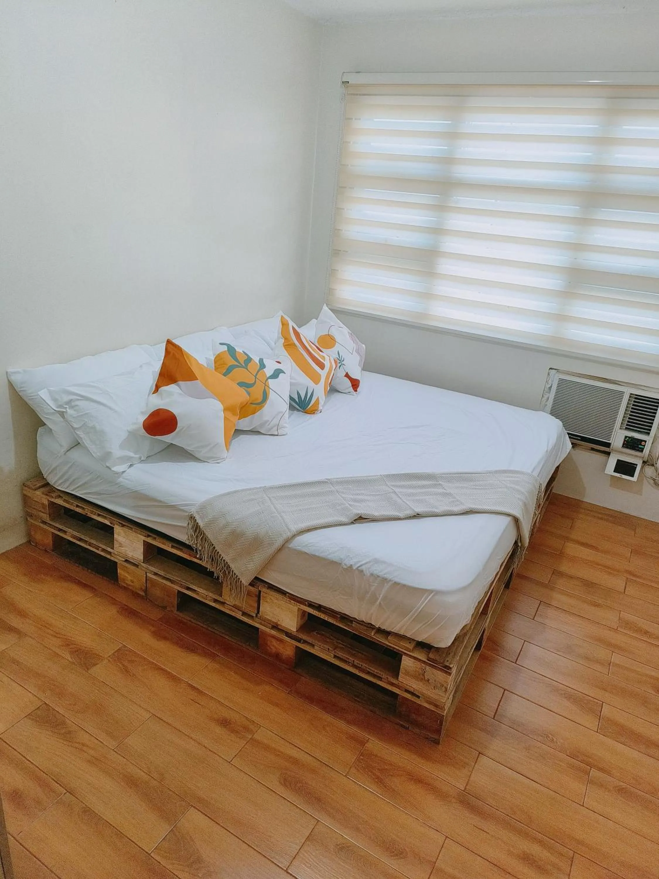 Bed in Davao Condo 2BR Pool Wifi Netflix