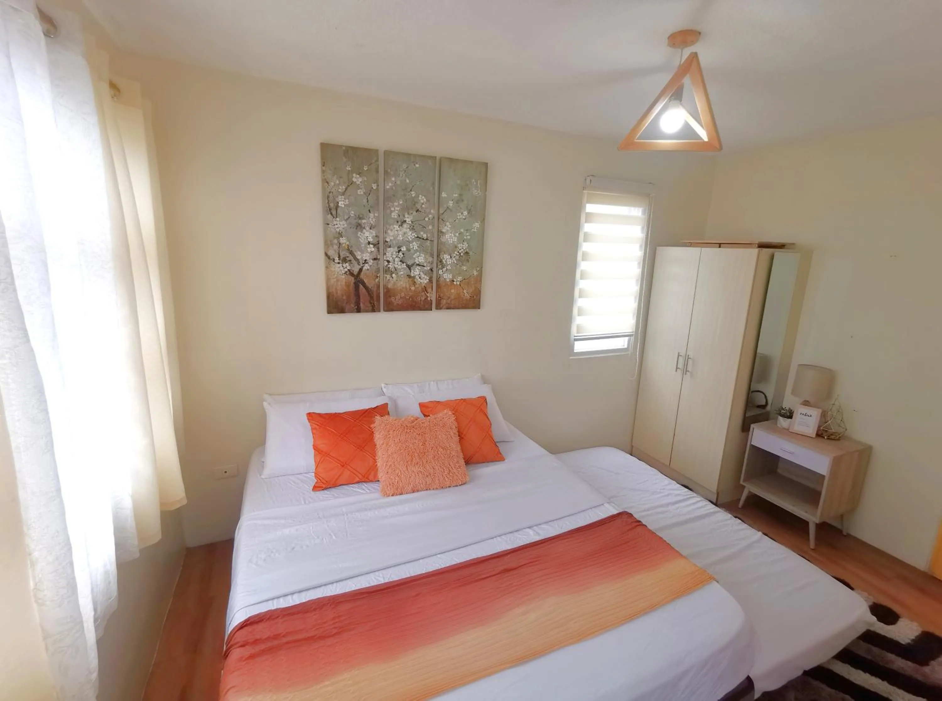 Bedroom, Bed in Davao Condo 2BR Pool Wifi Netflix