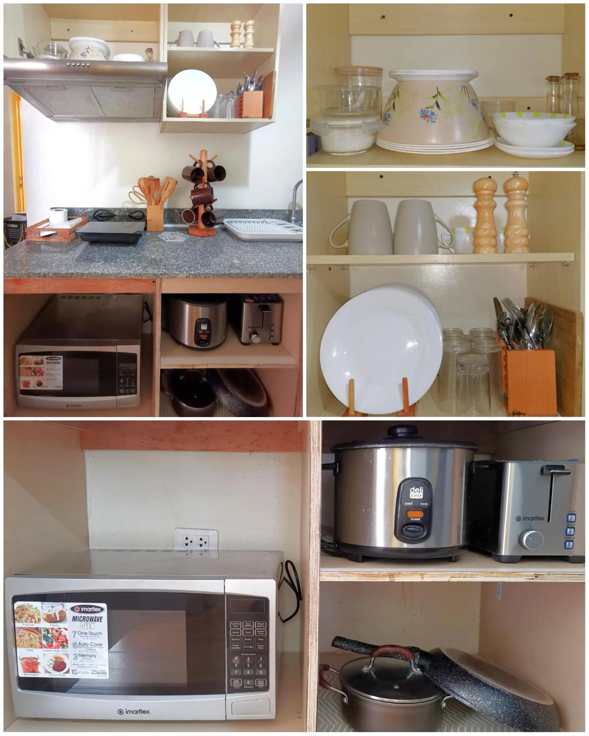 Kitchen or kitchenette in Davao Condo 2BR Pool Wifi Netflix