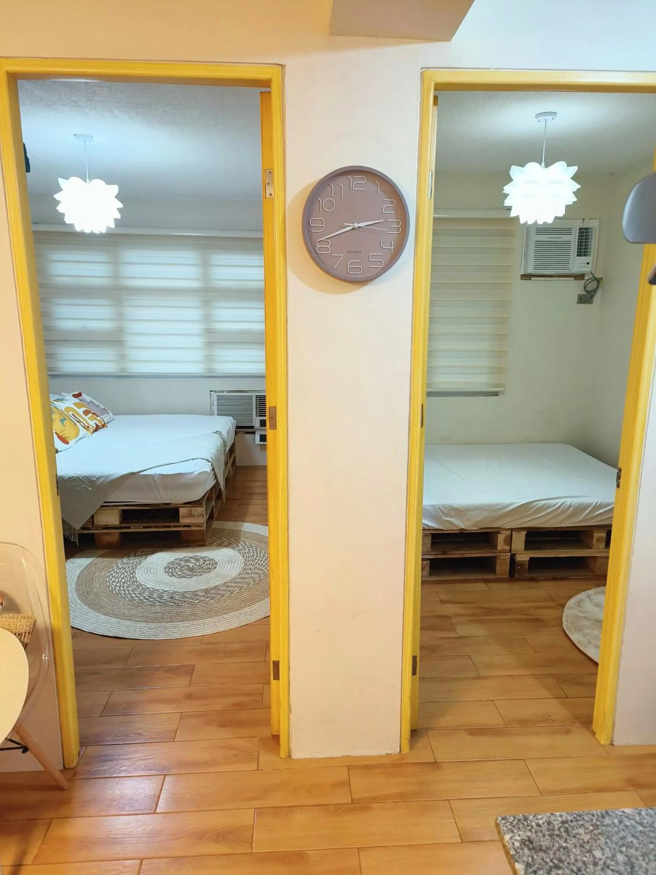 Bed in Davao Condo 2BR Pool Wifi Netflix