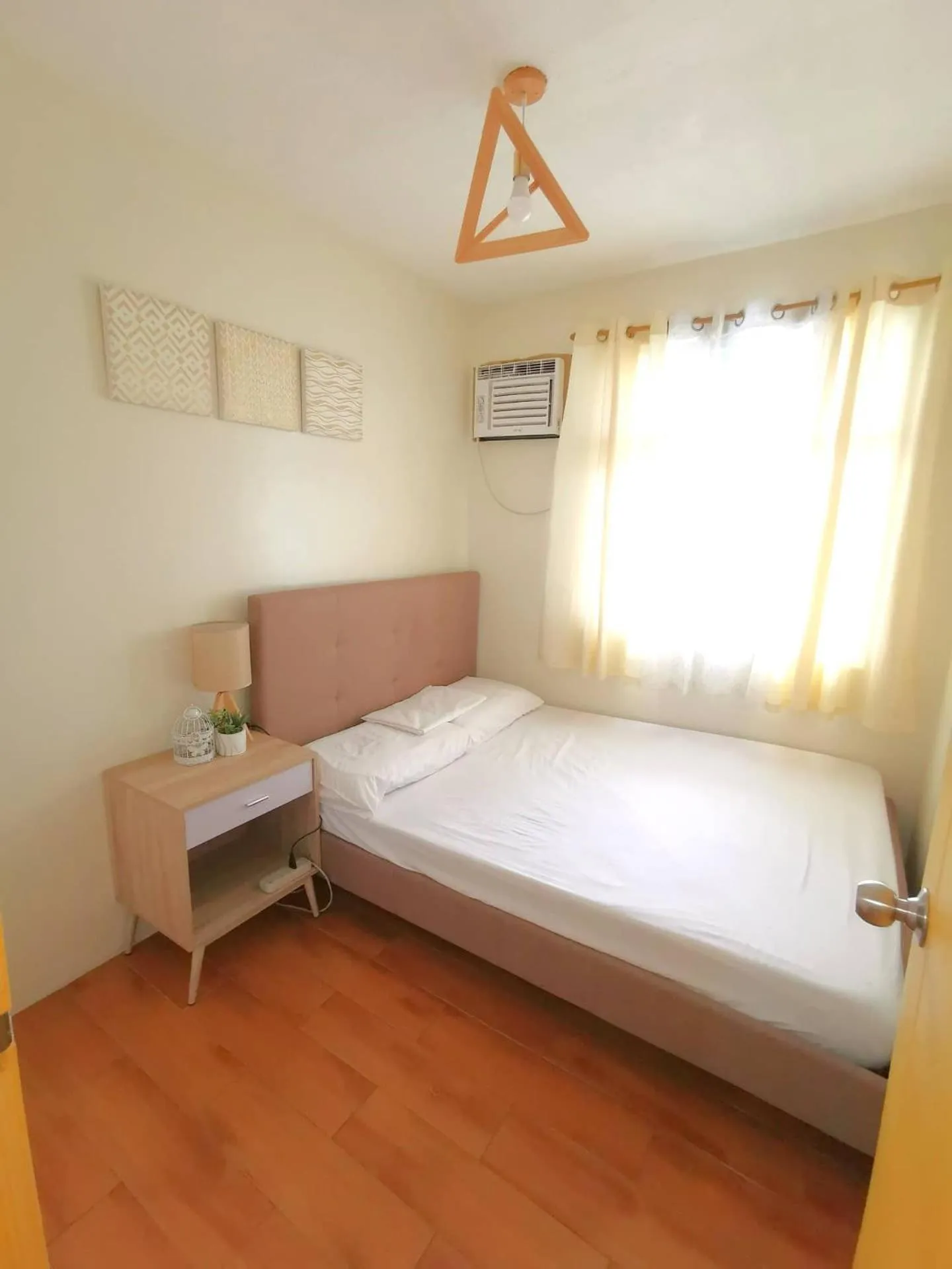 Bed in Davao Condo 2BR Pool Wifi Netflix