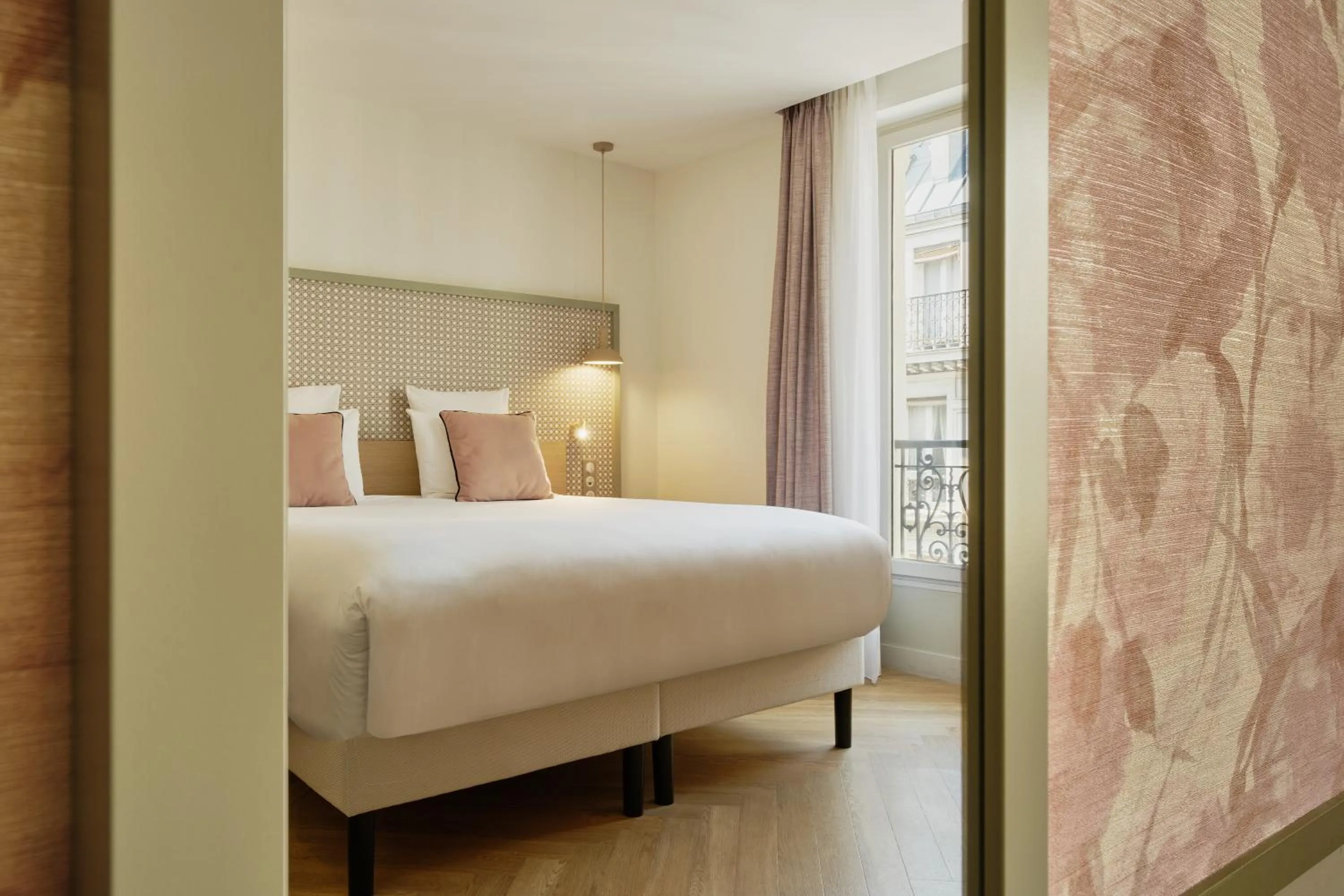 Bed in Hotel Cervantes by Happyculture