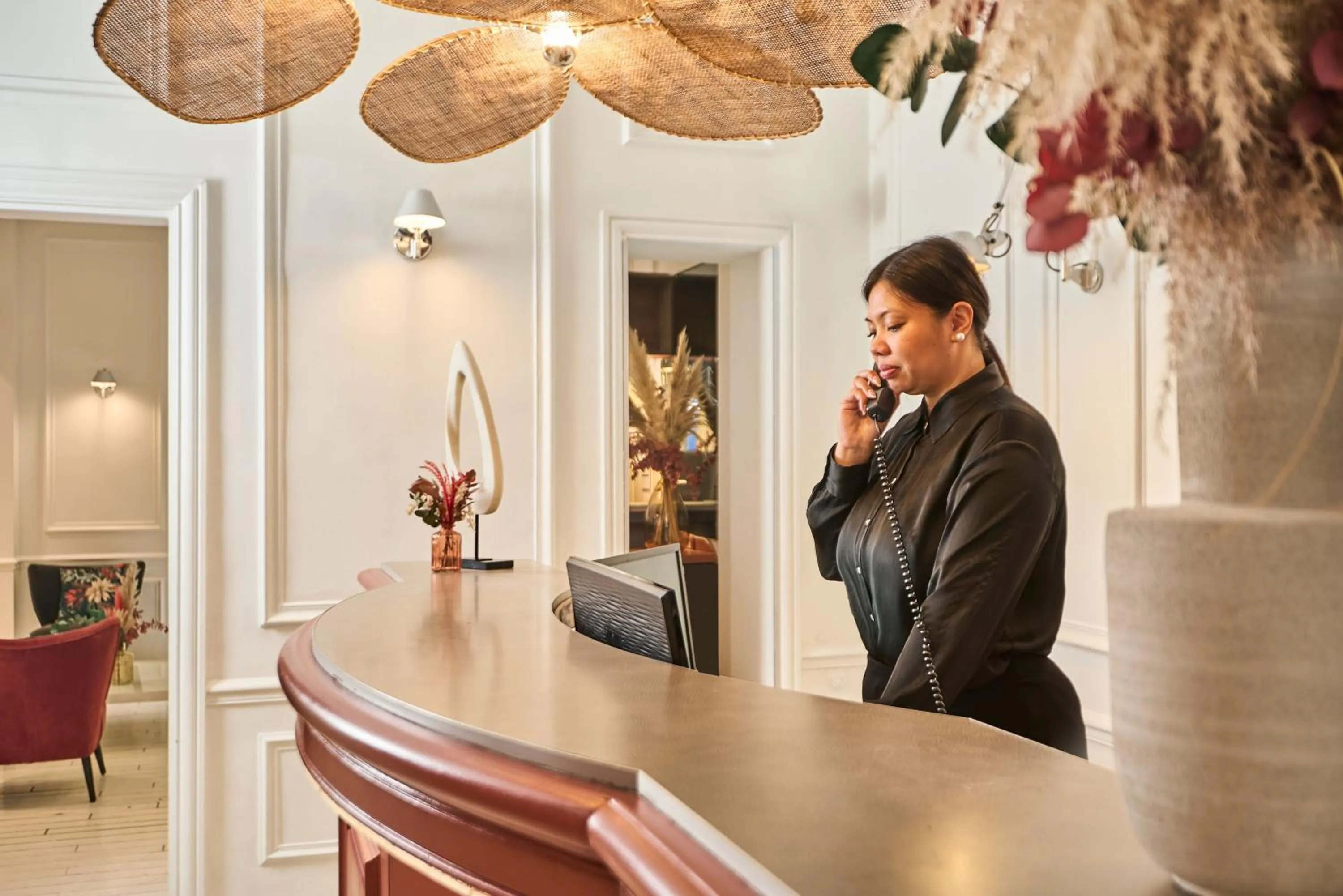 Lobby or reception in Hotel Cervantes by Happyculture