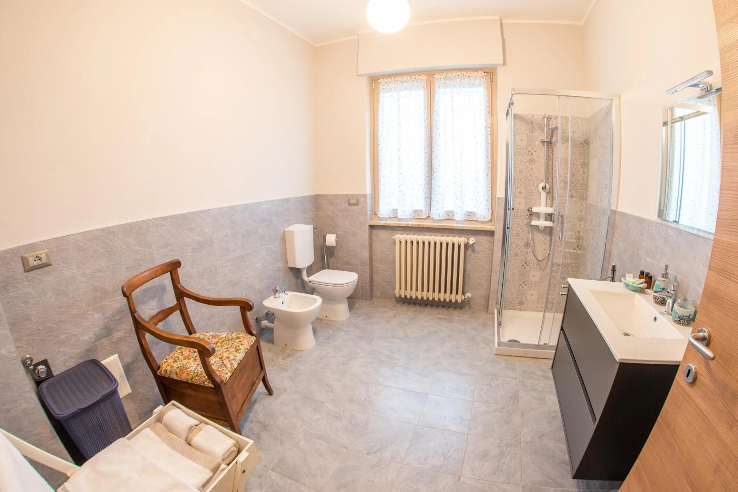 Shower in B&B da Laura e Aldo