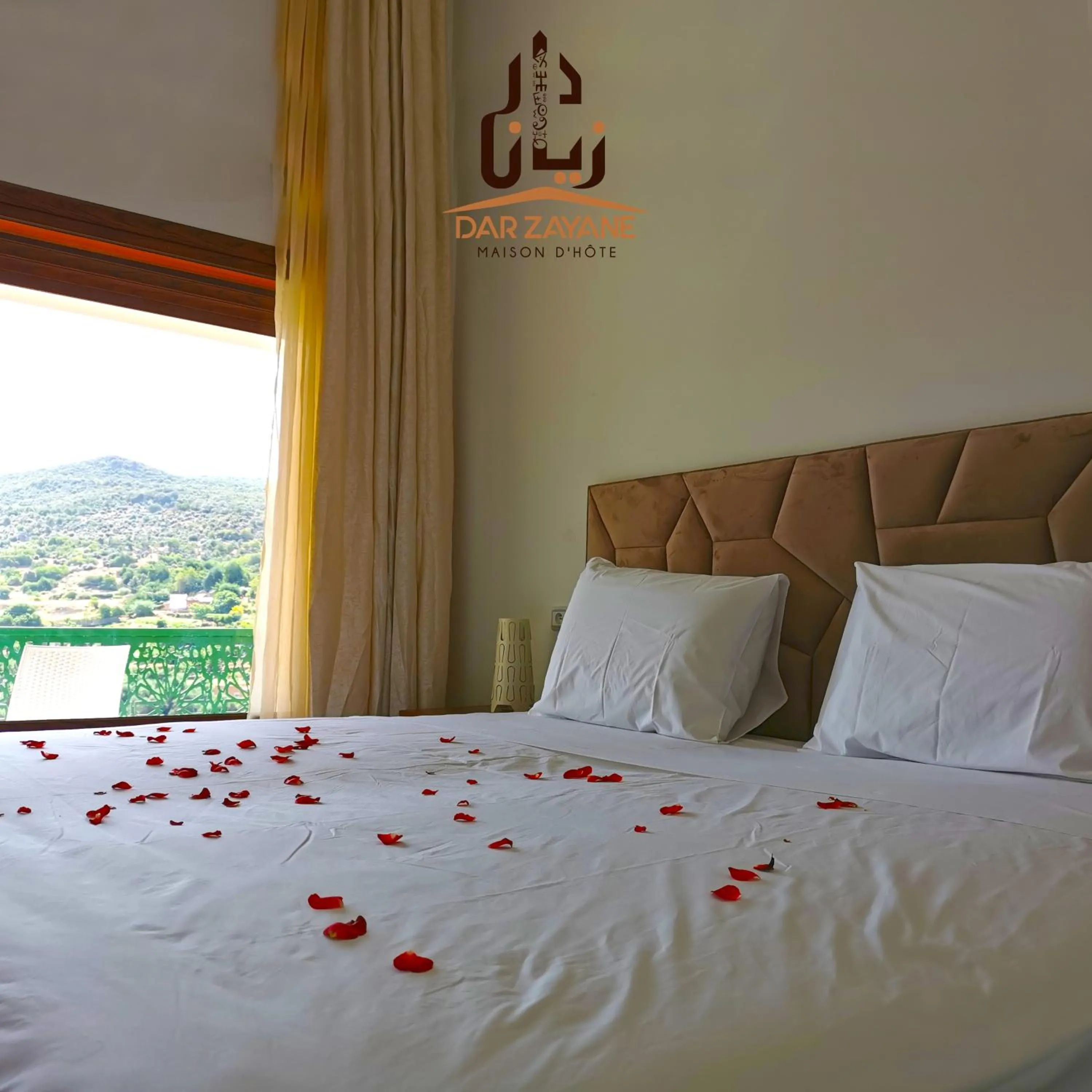 Natural landscape, Bed in Dar Zayane