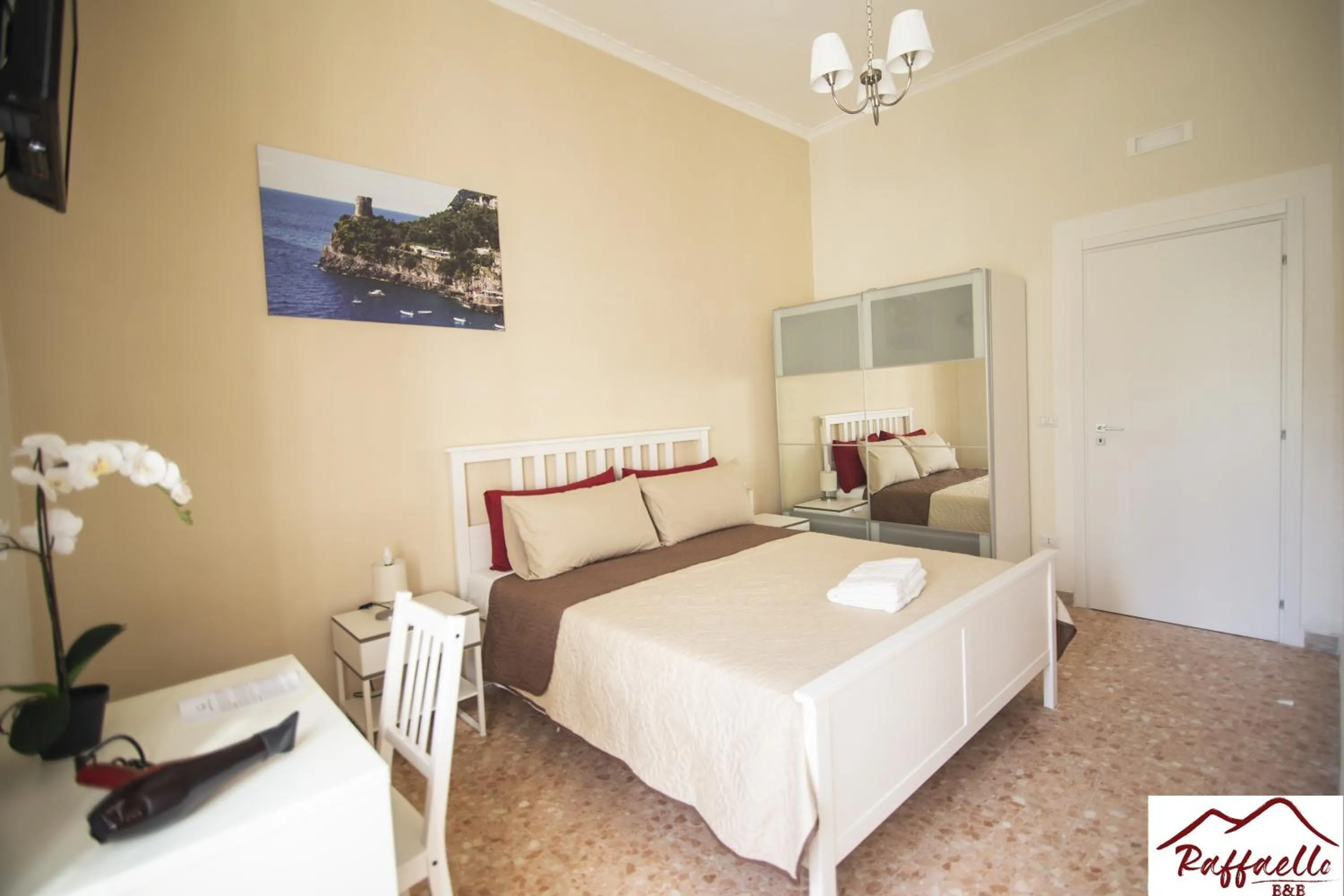 Bed in B & B Raffaello