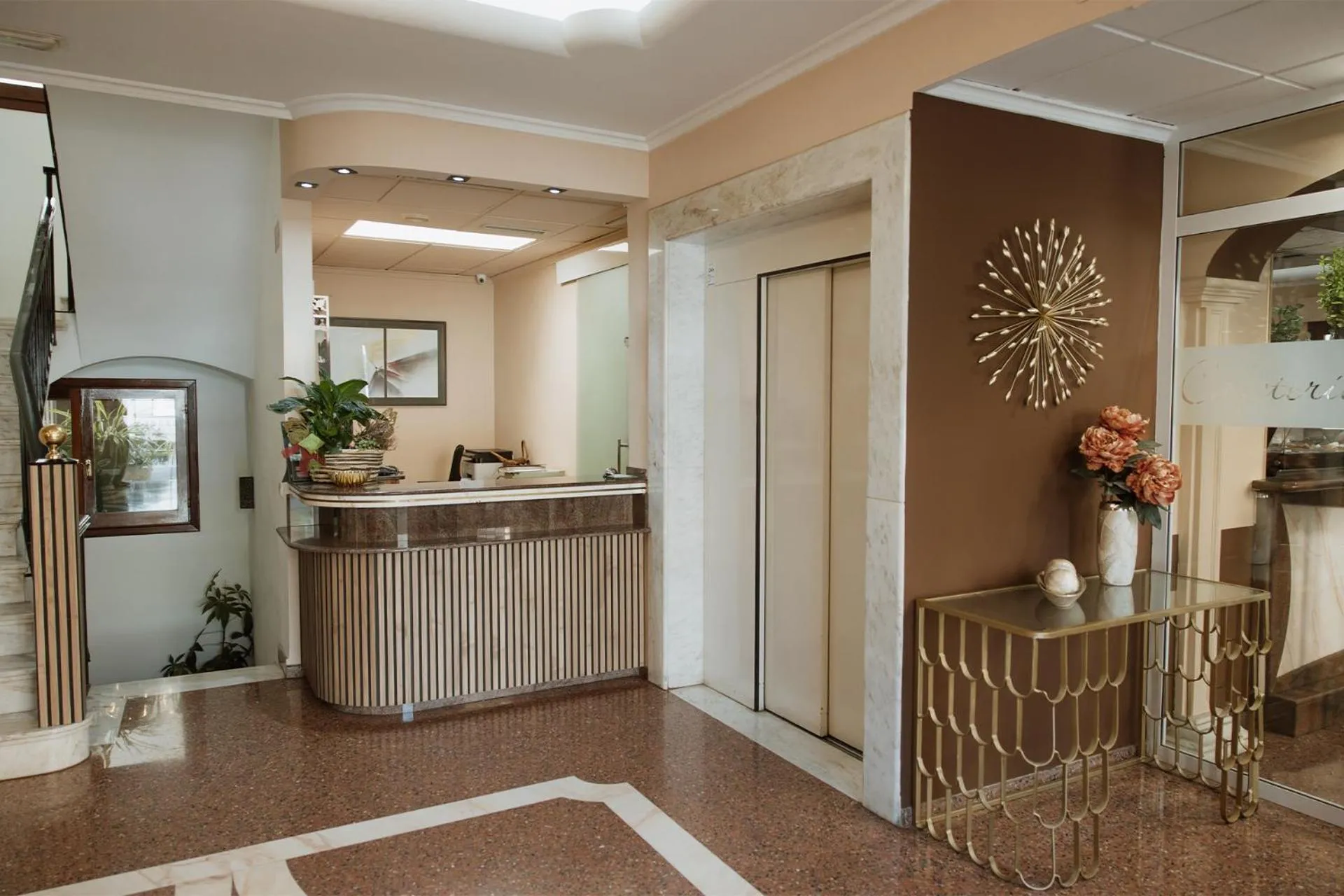 Lobby or reception in Hotel Anna