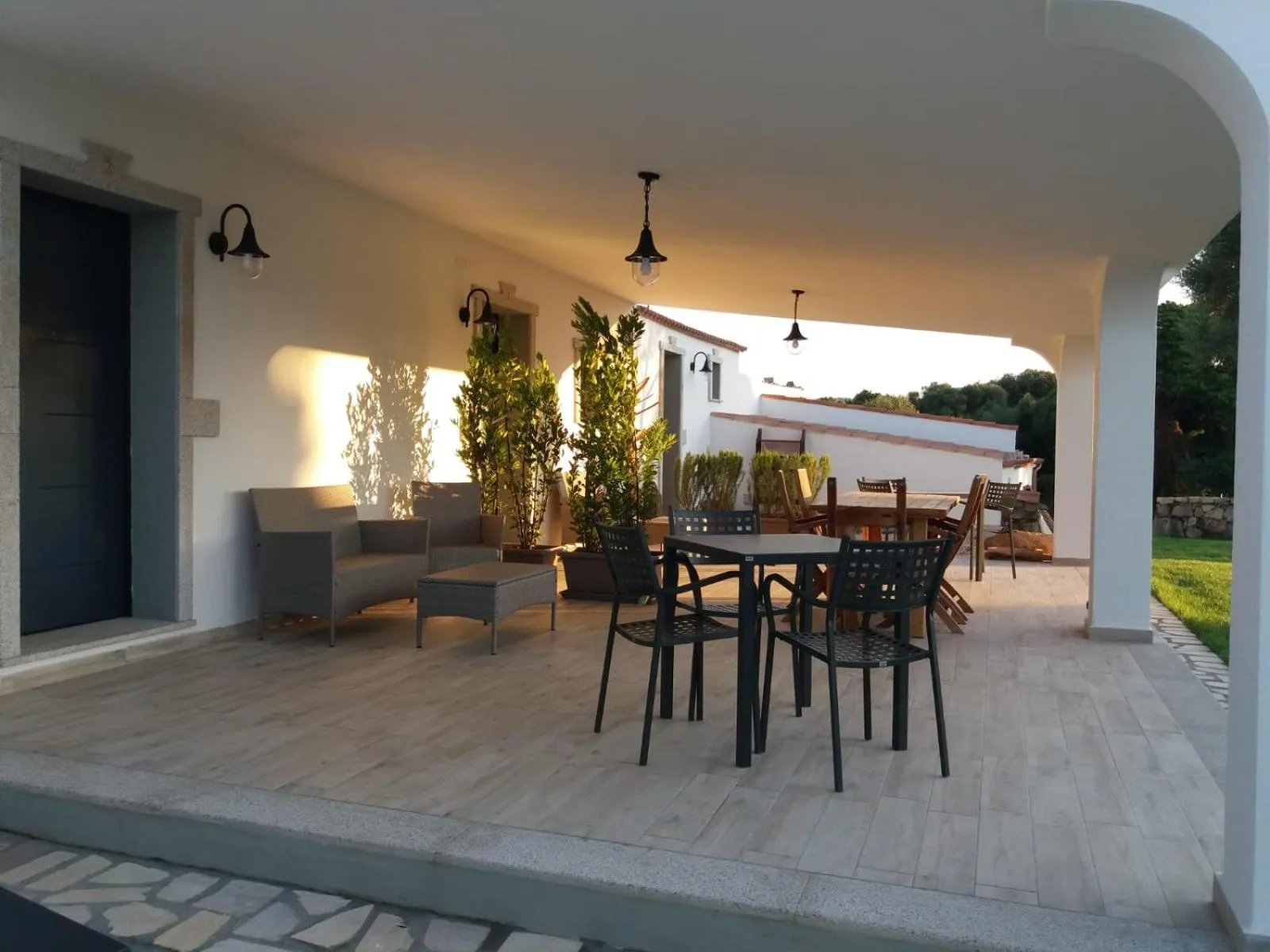 Patio in LU ANTU alloggi agrituristici