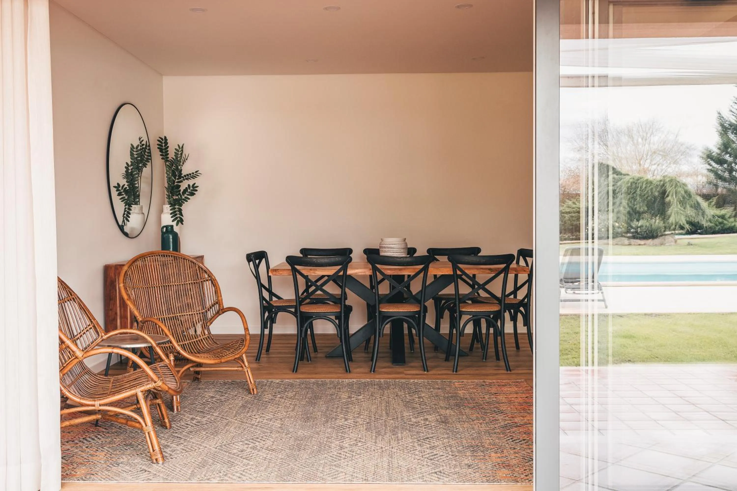 Communal kitchen in Vale Pisco