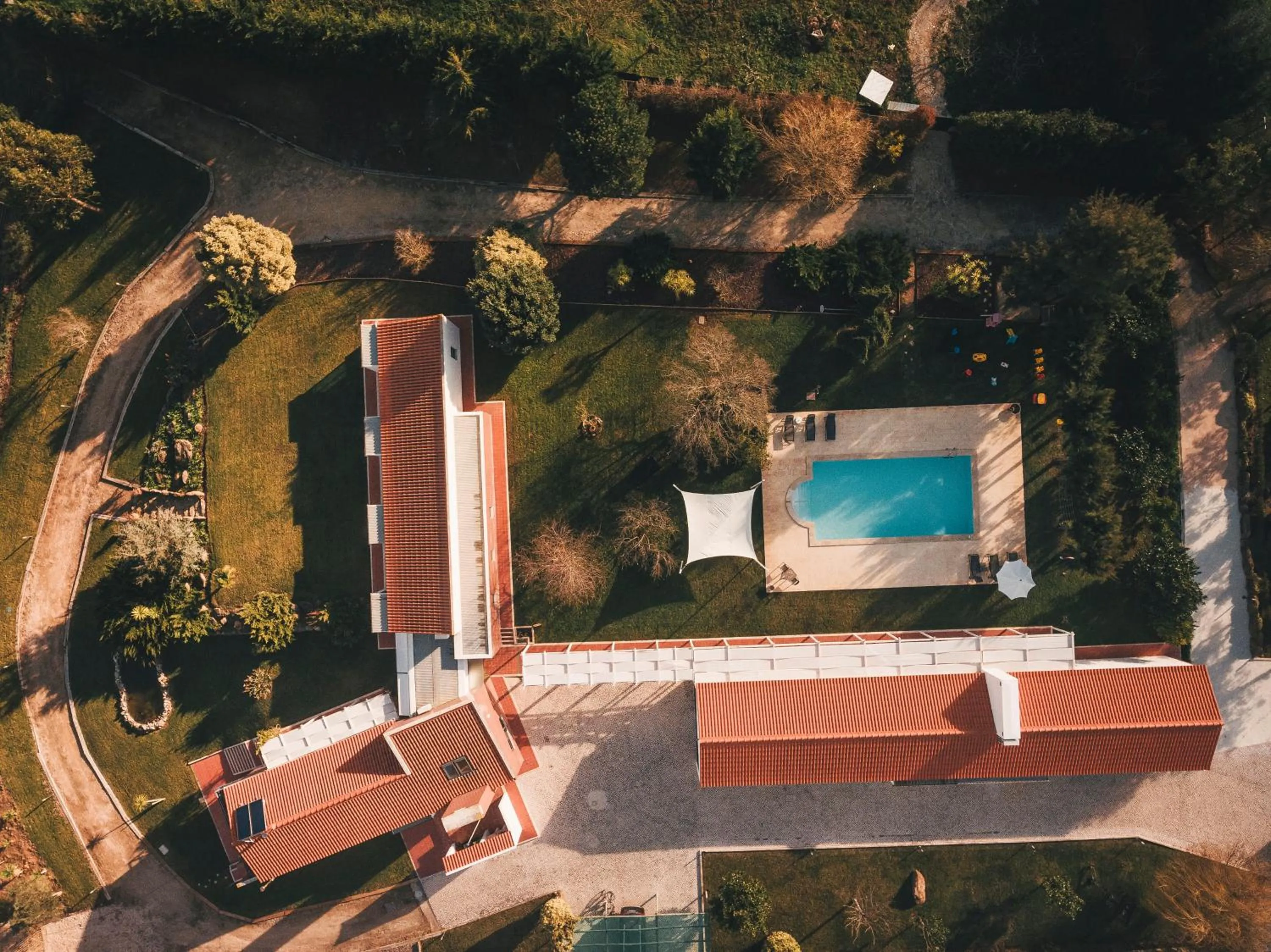 Bird's eye view in Vale Pisco