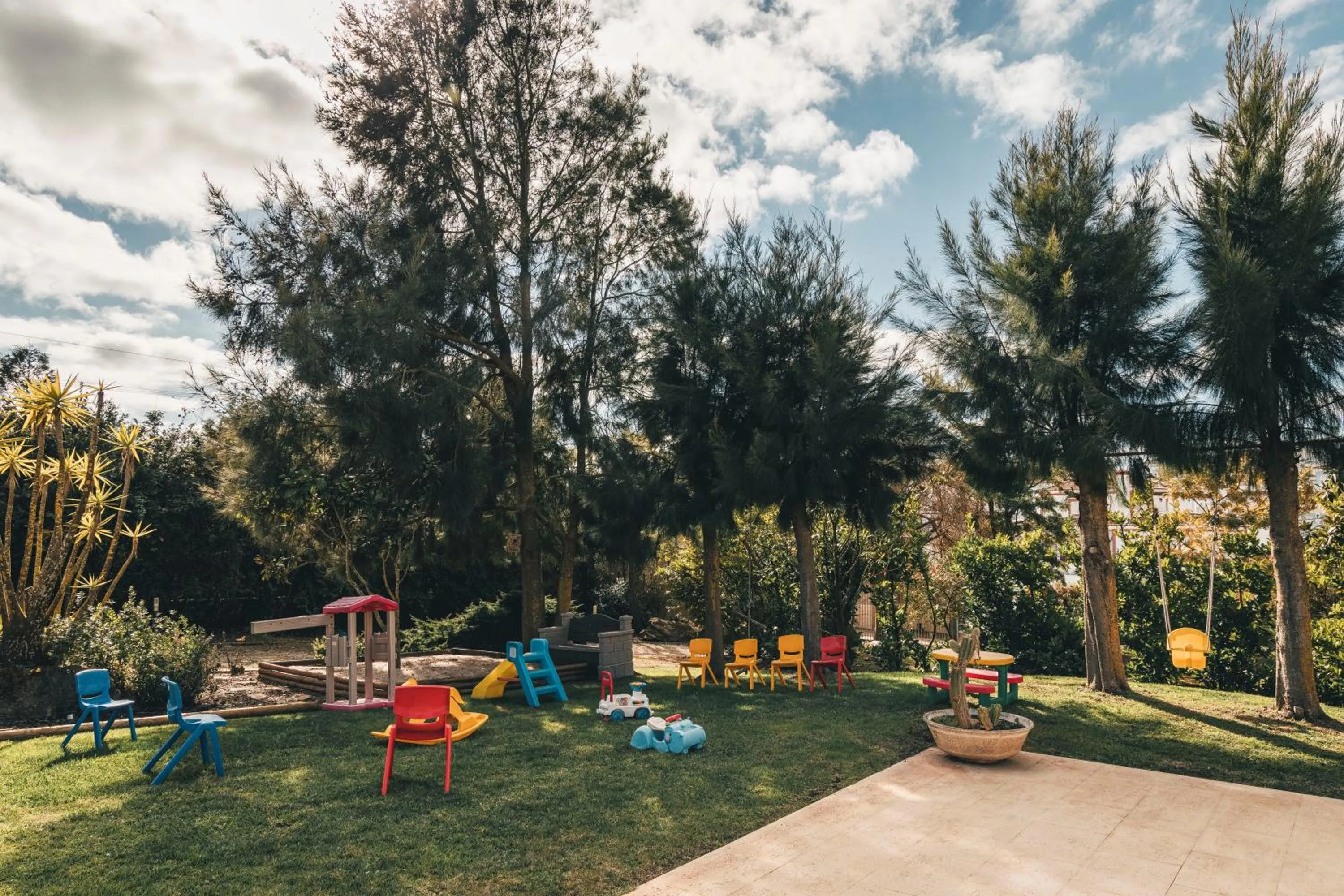 Children play ground in Vale Pisco