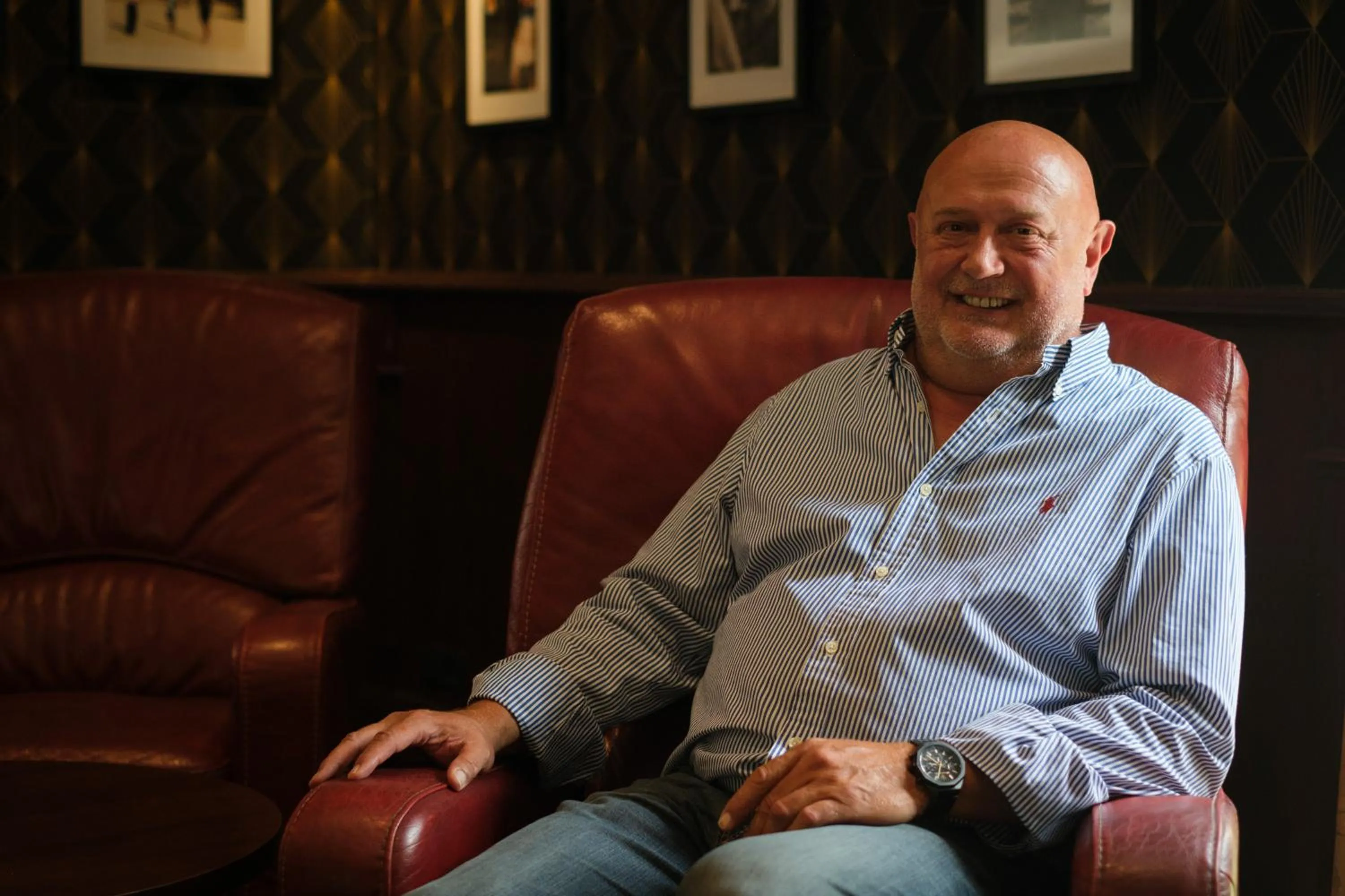Seating area in Logis Hôtel - Restaurant Le Tulipier