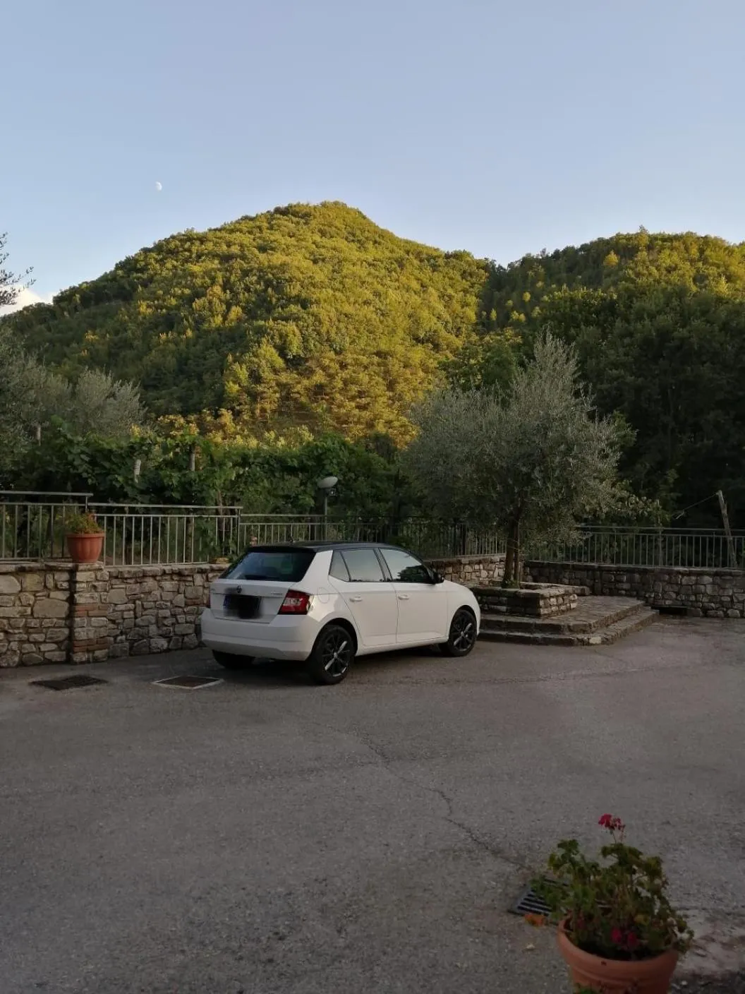 Natural landscape in B&B Da Felice
