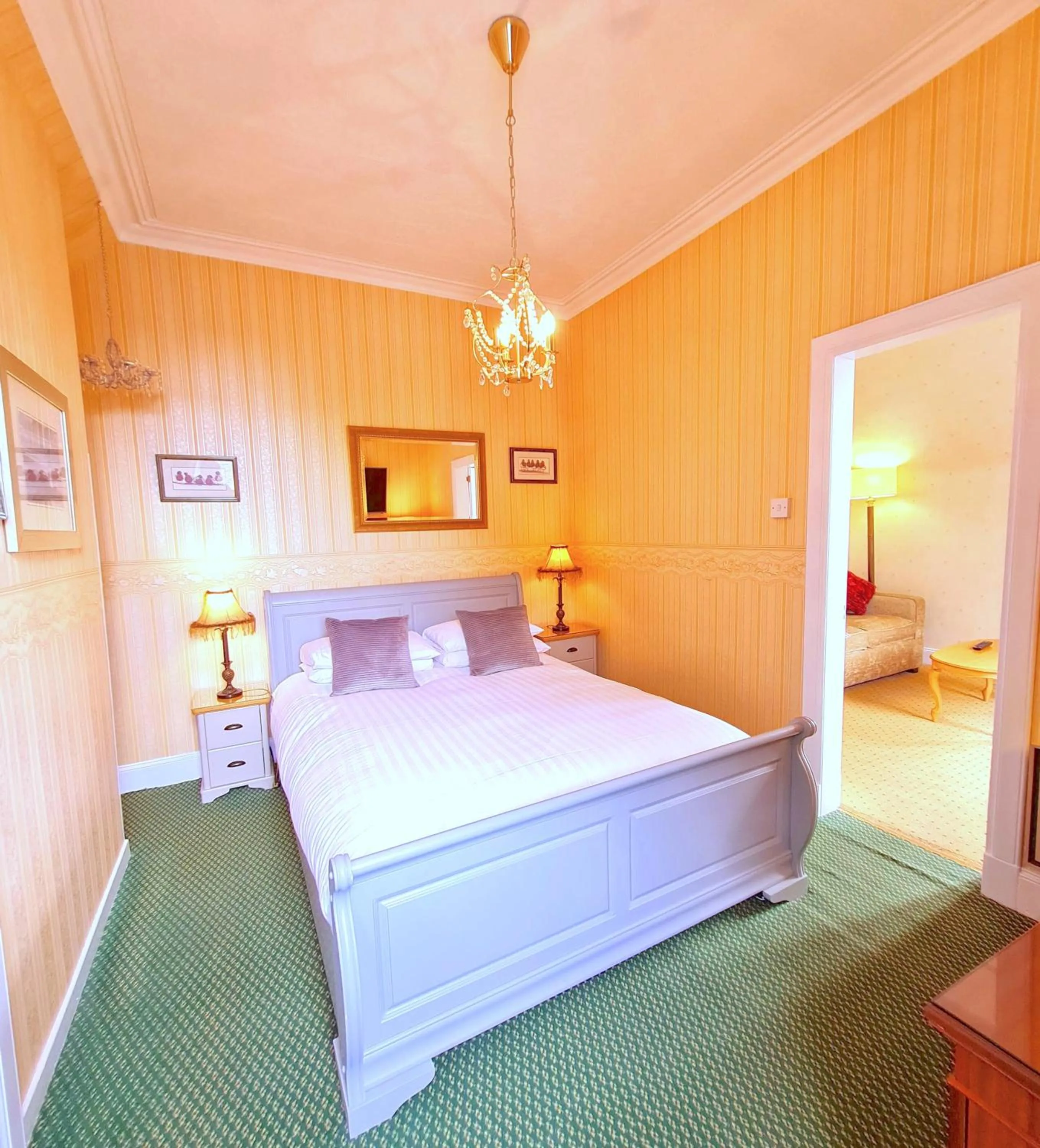 Bed in Corriemar House