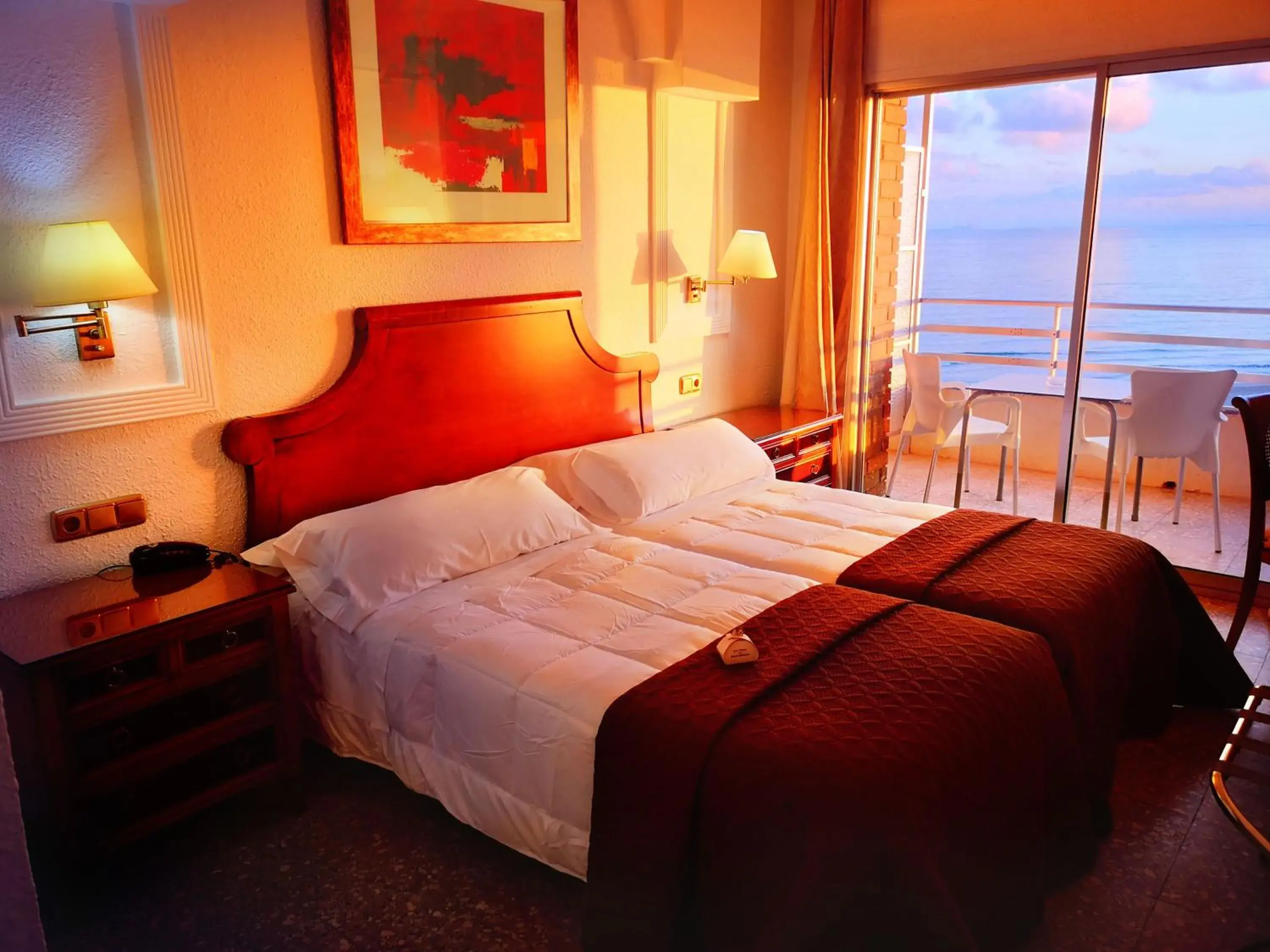 Double Room with Sea View in Hotel Polamar Double Room with Sea View in Hotel Polamar